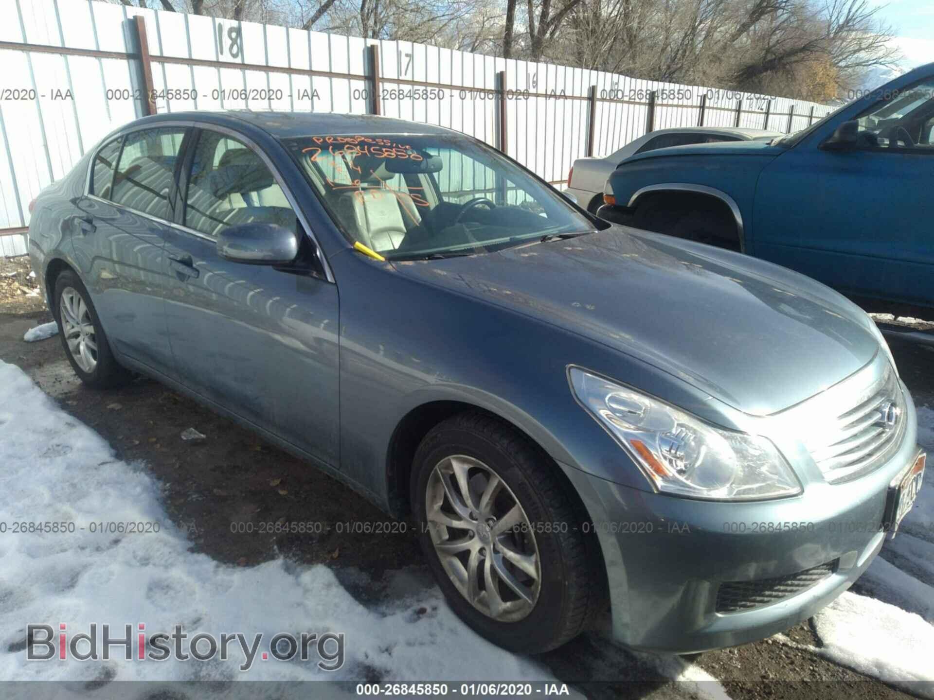 Фотография JNKBV61F97M818442 - INFINITI G35 2007