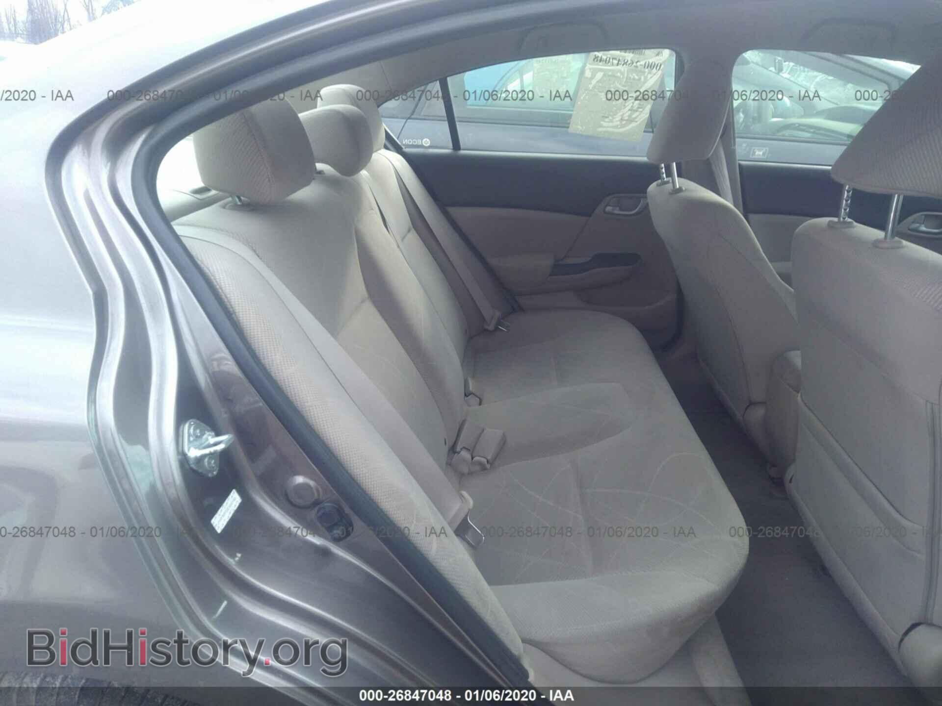 2012 HONDA CIVIC - VIN: JHMFB2F53CS003193 - Фото 8