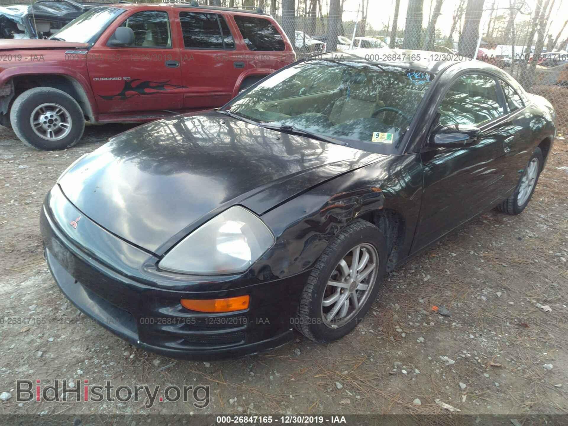 2001 MITSUBISHI ECLIPSE - VIN: 4A3AC44G31E060365 - Photo 2