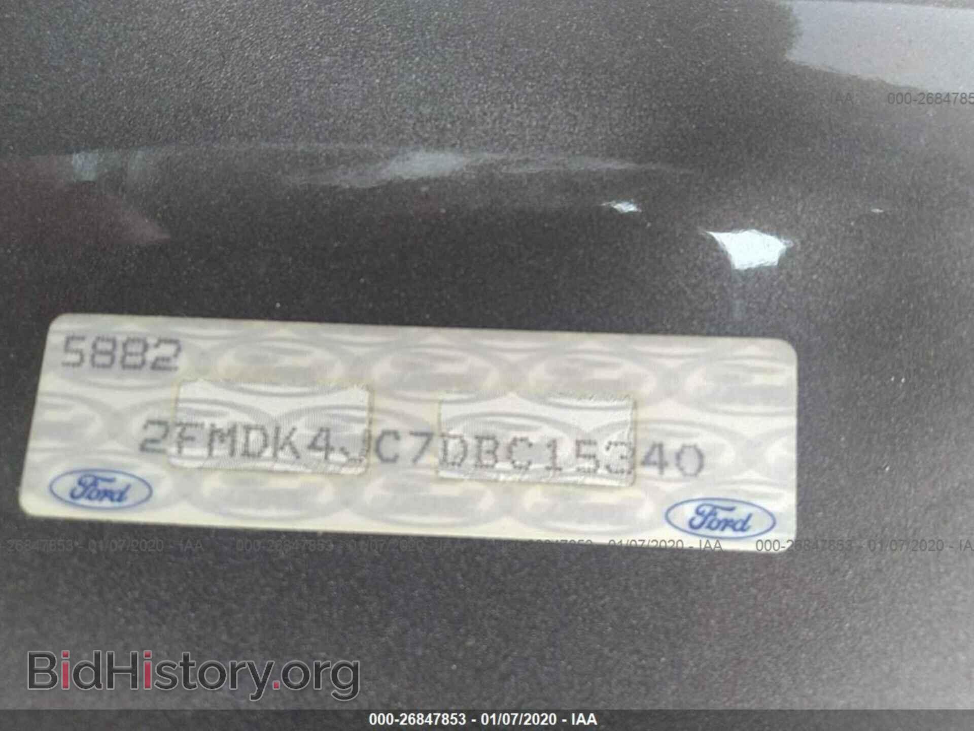 2013 FORD EDGE - VIN: 2FMDK4JC7DBC15340 - Photo 9