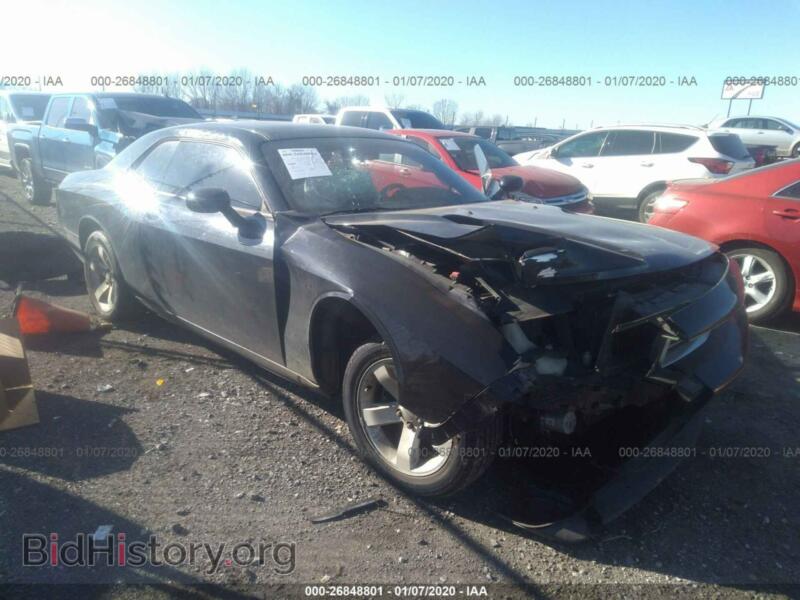 2014 Dodge CHALLENGER SXT (VIN 2C3CDYAG7EH195050) — фото 1 из 10, IAAI, повреждение: правая передняя часть