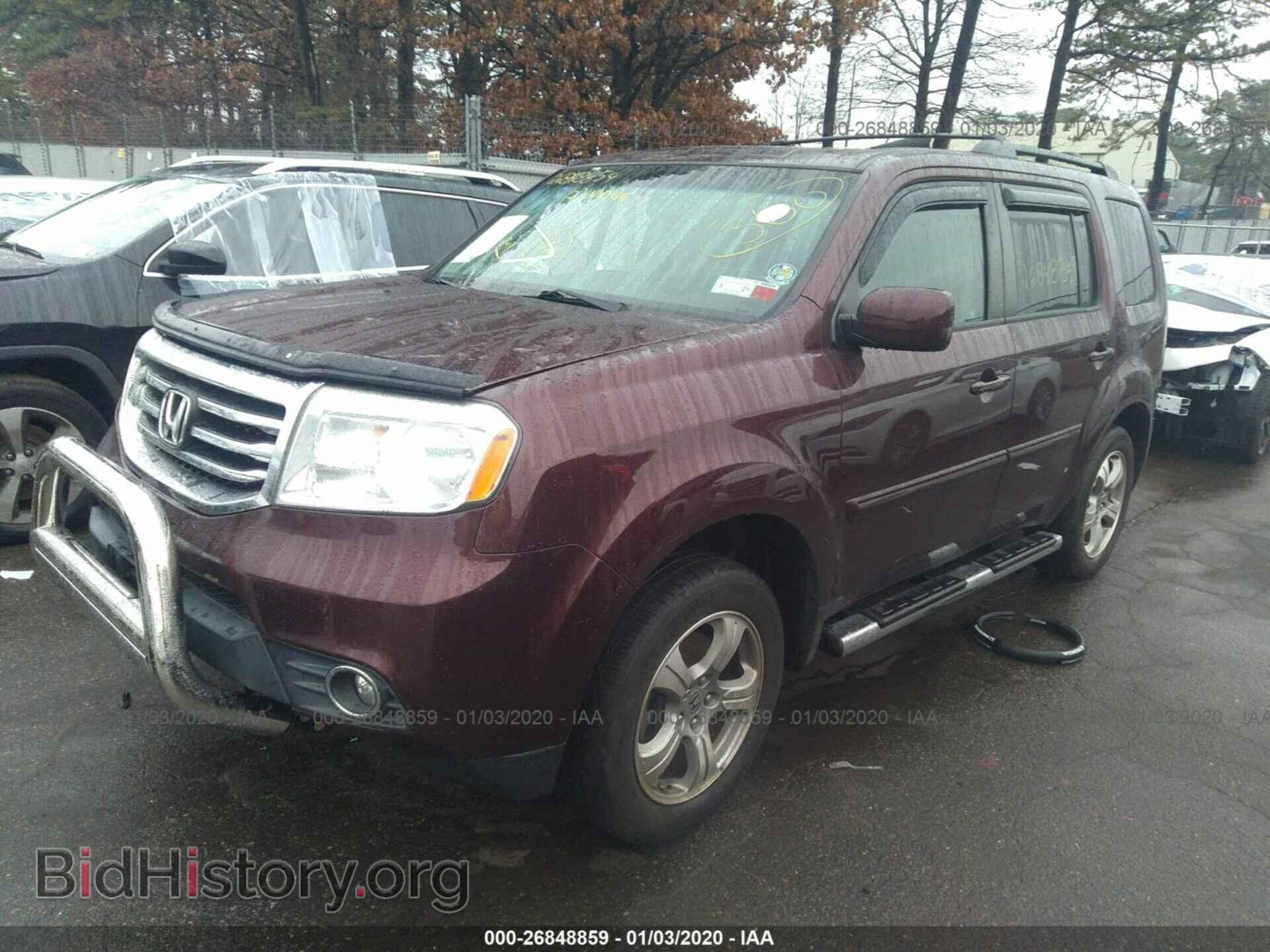2012 HONDA PILOT - VIN: 5FNYF4H64CB026477 - Фото 2