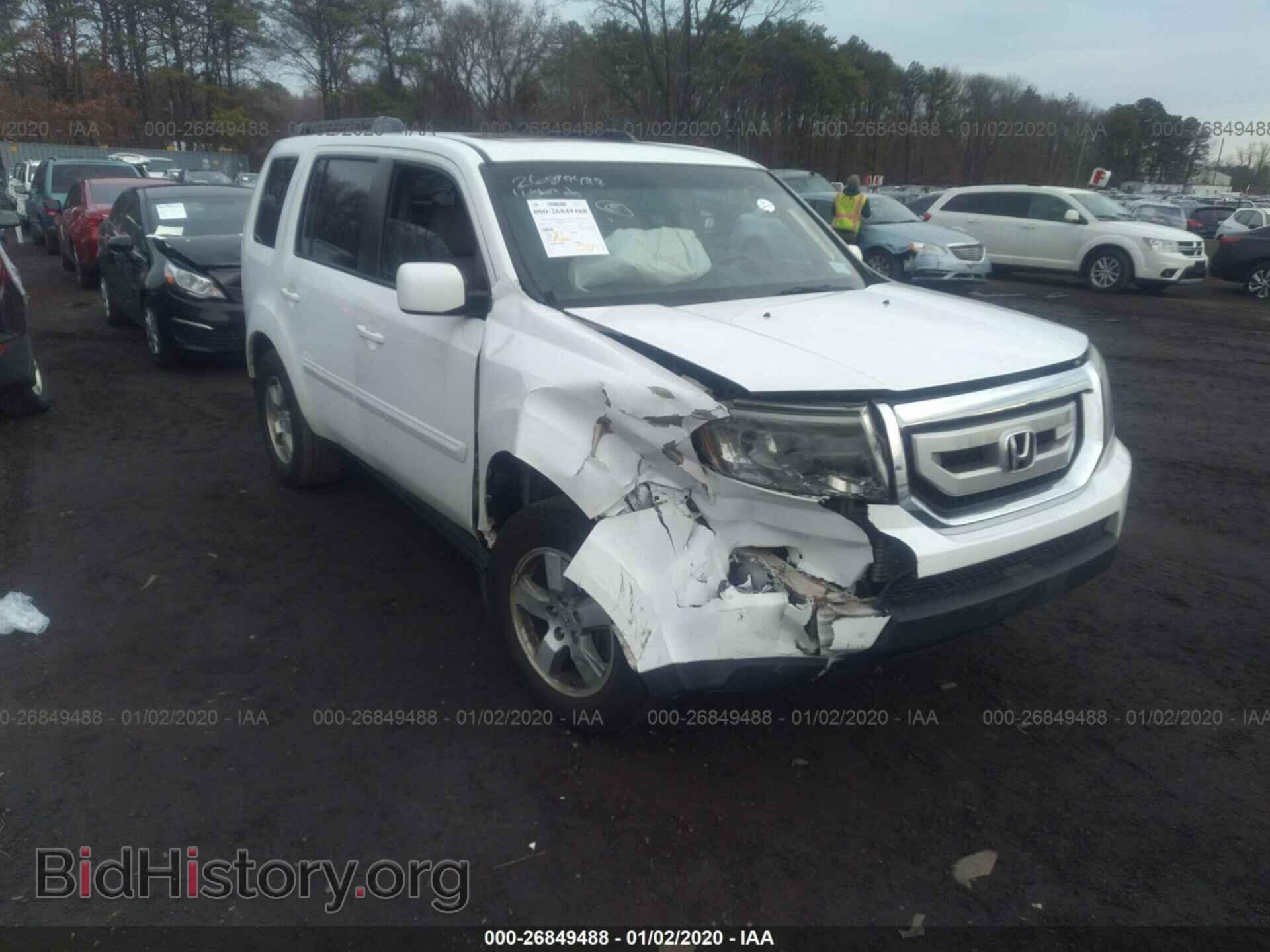 Фотография 5FNYF4H77BB041983 - HONDA PILOT 2011