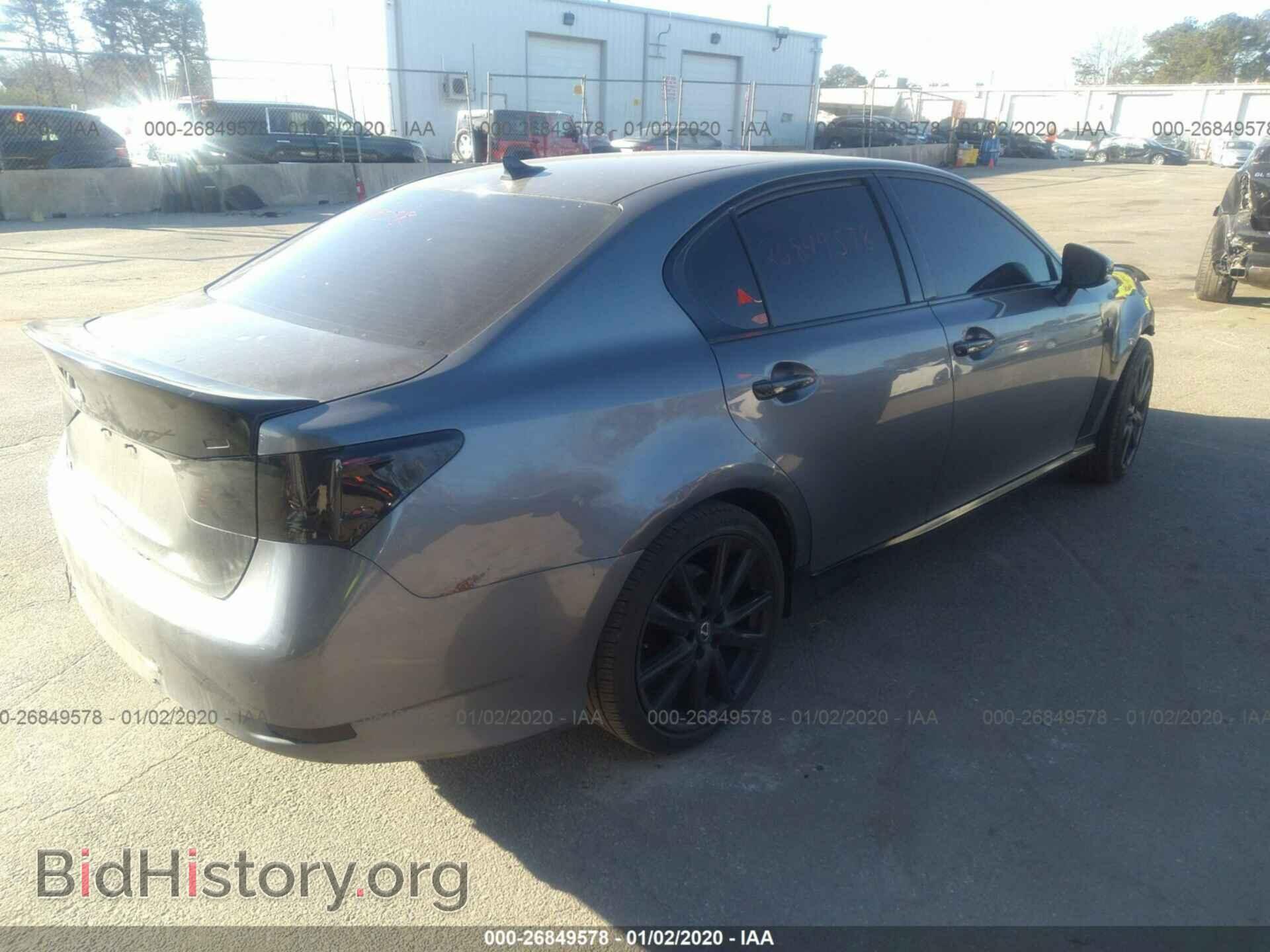 2014 LEXUS GS - VIN: JTHCE1BL2E5023980 - Фото 4