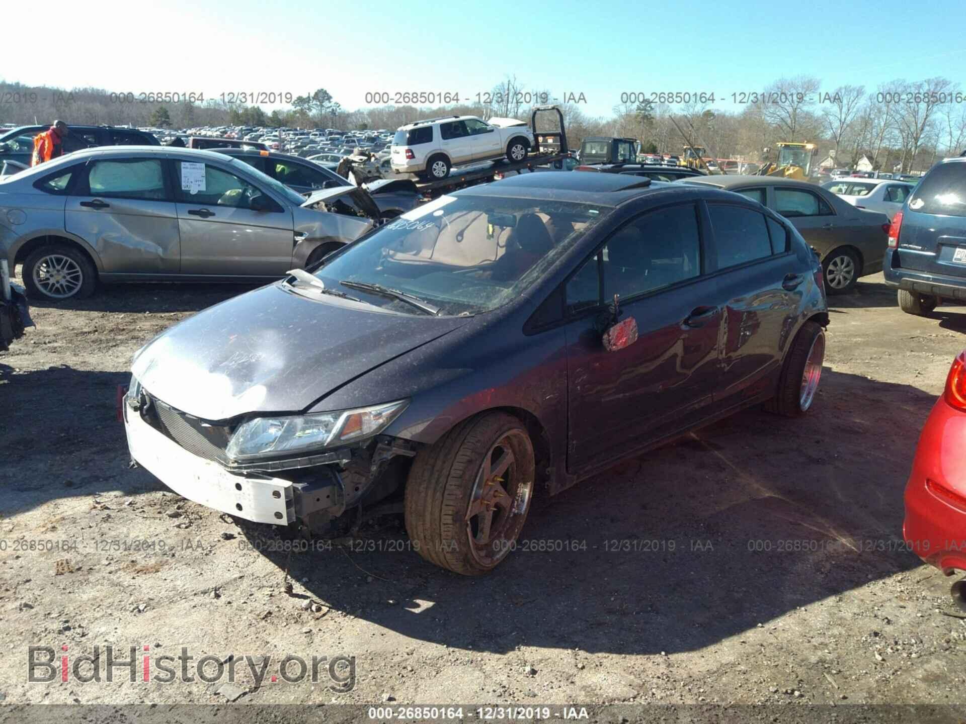 2014 HONDA CIVIC - VIN: 2HGFB6E53EH702409 - Photo 2