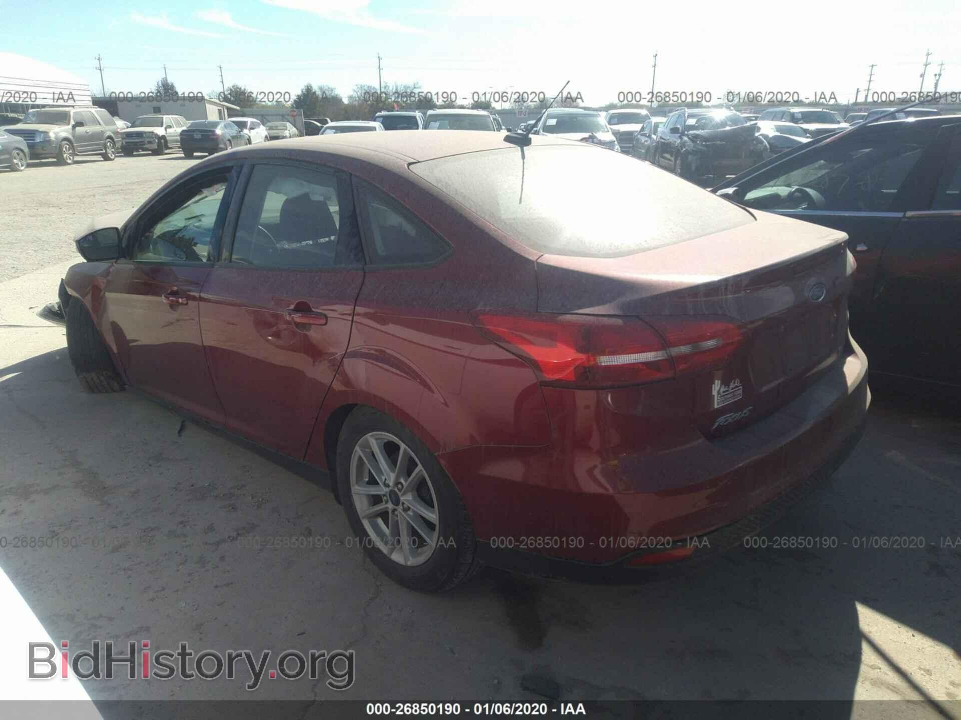 2017 FORD FOCUS - VIN: 1FADP3F25HL332667 - Фото 3