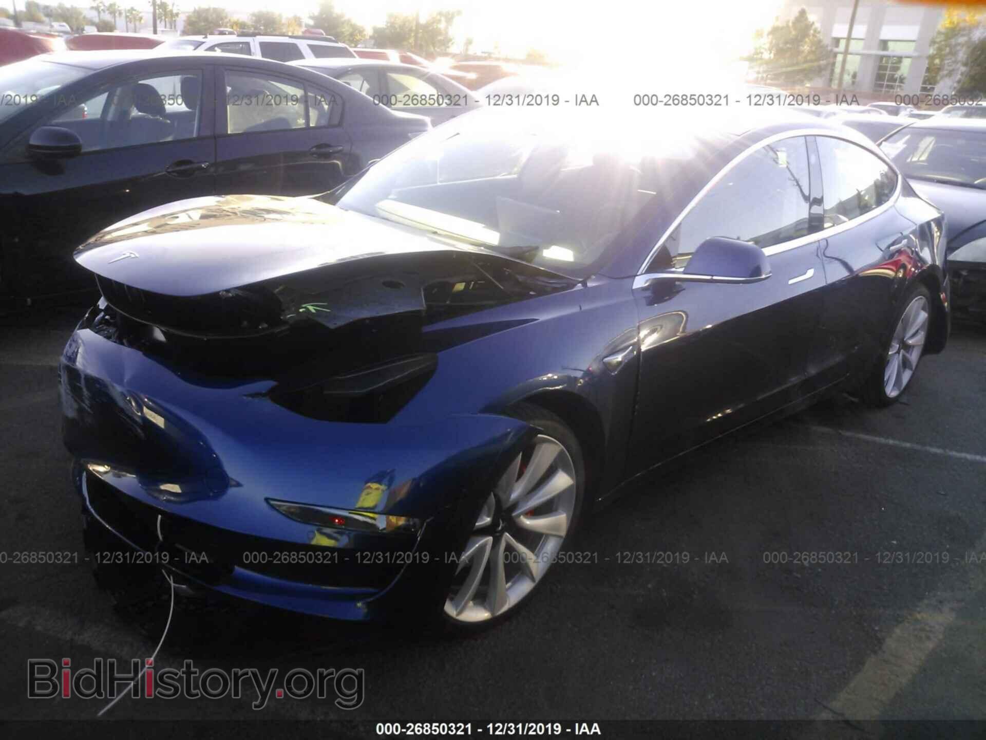 2019 TESLA MODEL 3 - VIN: 5YJ3E1EB5KF464517 - Photo 2