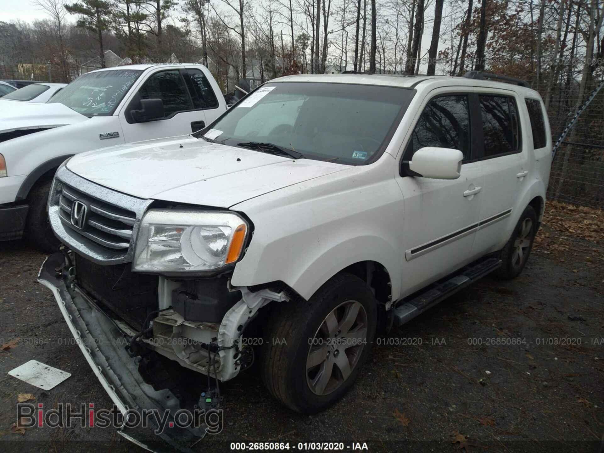 2012 HONDA PILOT - VIN: 5FNYF3H9XCB031610 - Фото 2