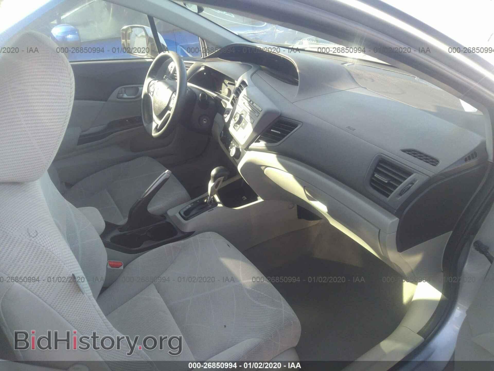 2012 HONDA CIVIC - VIN: JHMFB2F53CS002321 - Фото 5