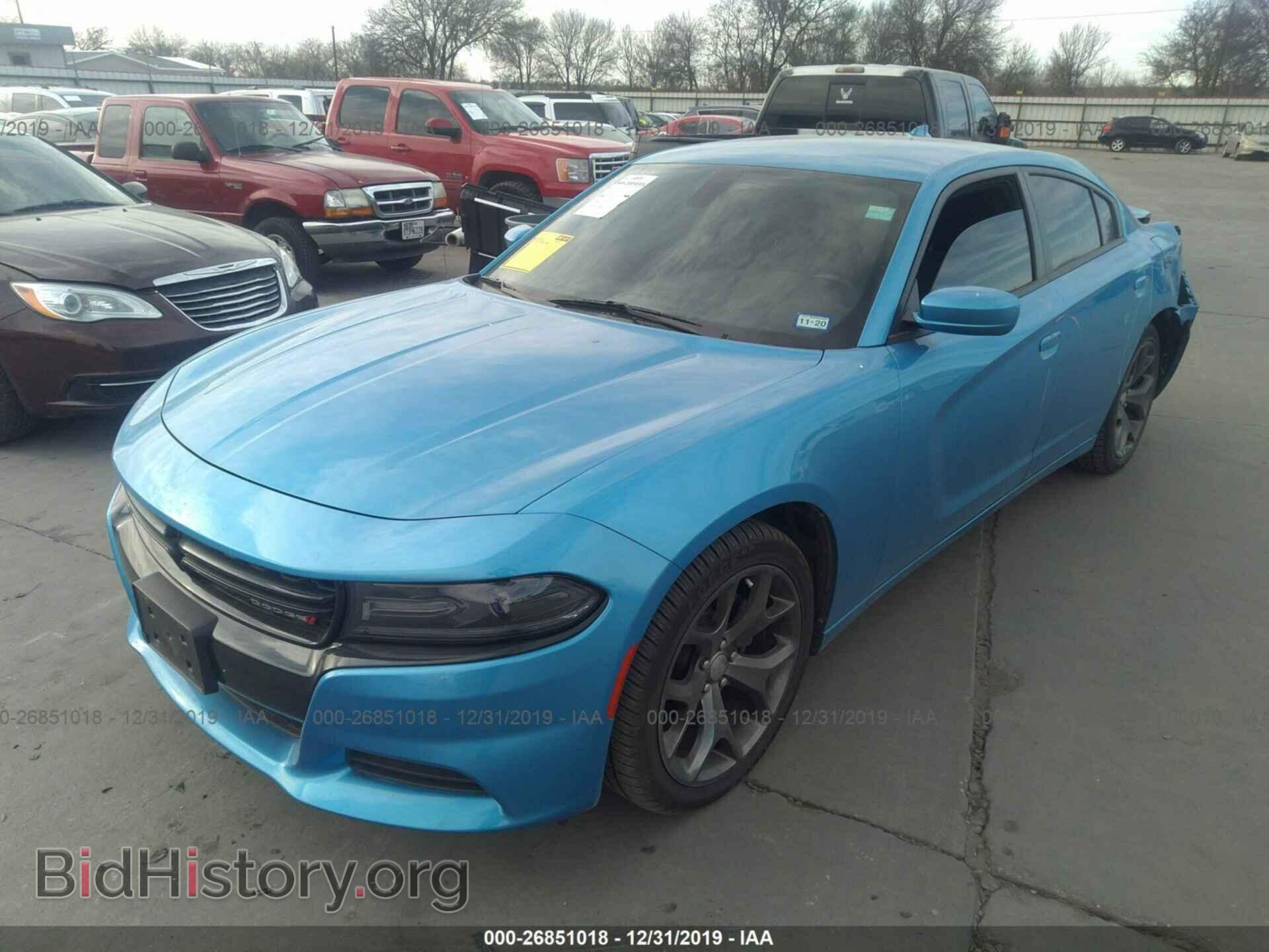 2015 DODGE CHARGER - VIN: 2C3CDXHGXFH902174 - Фото 2