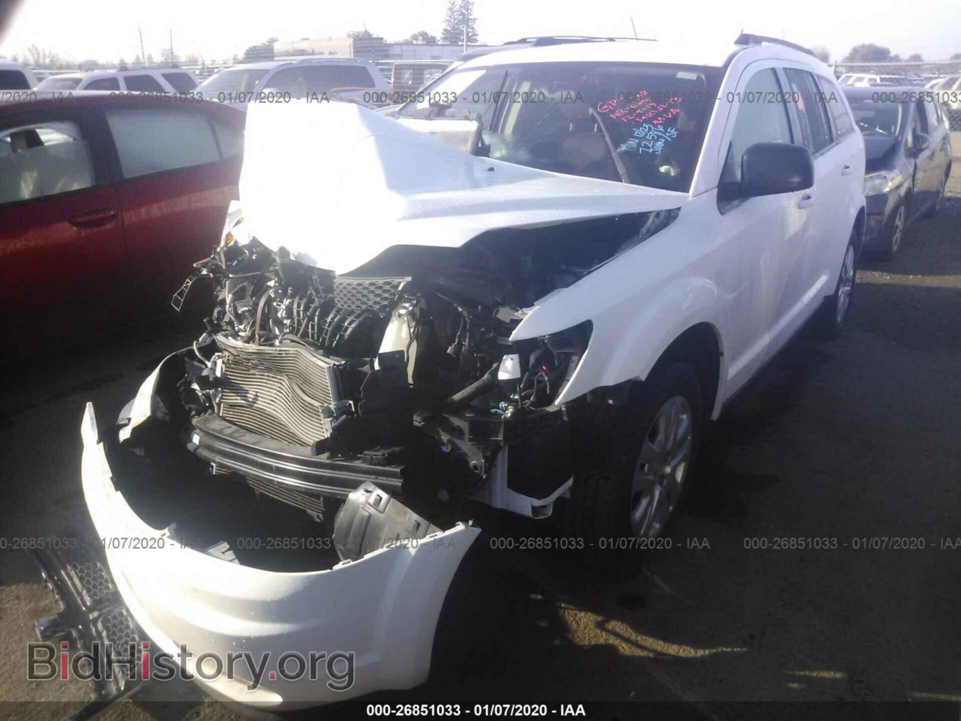2017 DODGE JOURNEY - VIN: 3C4PDCAB4HT562700 - Photo 2