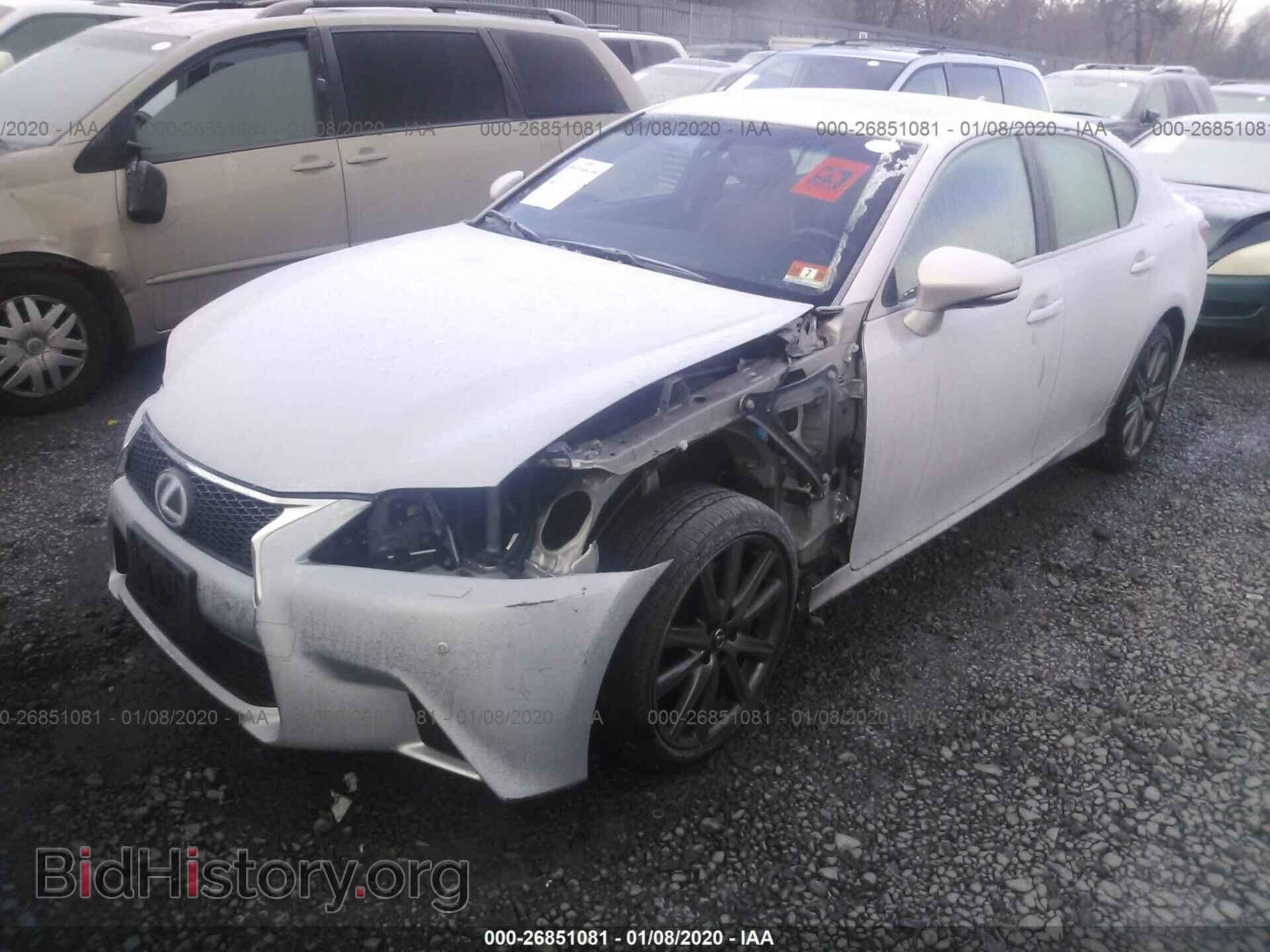 2013 LEXUS GS - VIN: JTHCE1BL8D5017082 - Фото 2