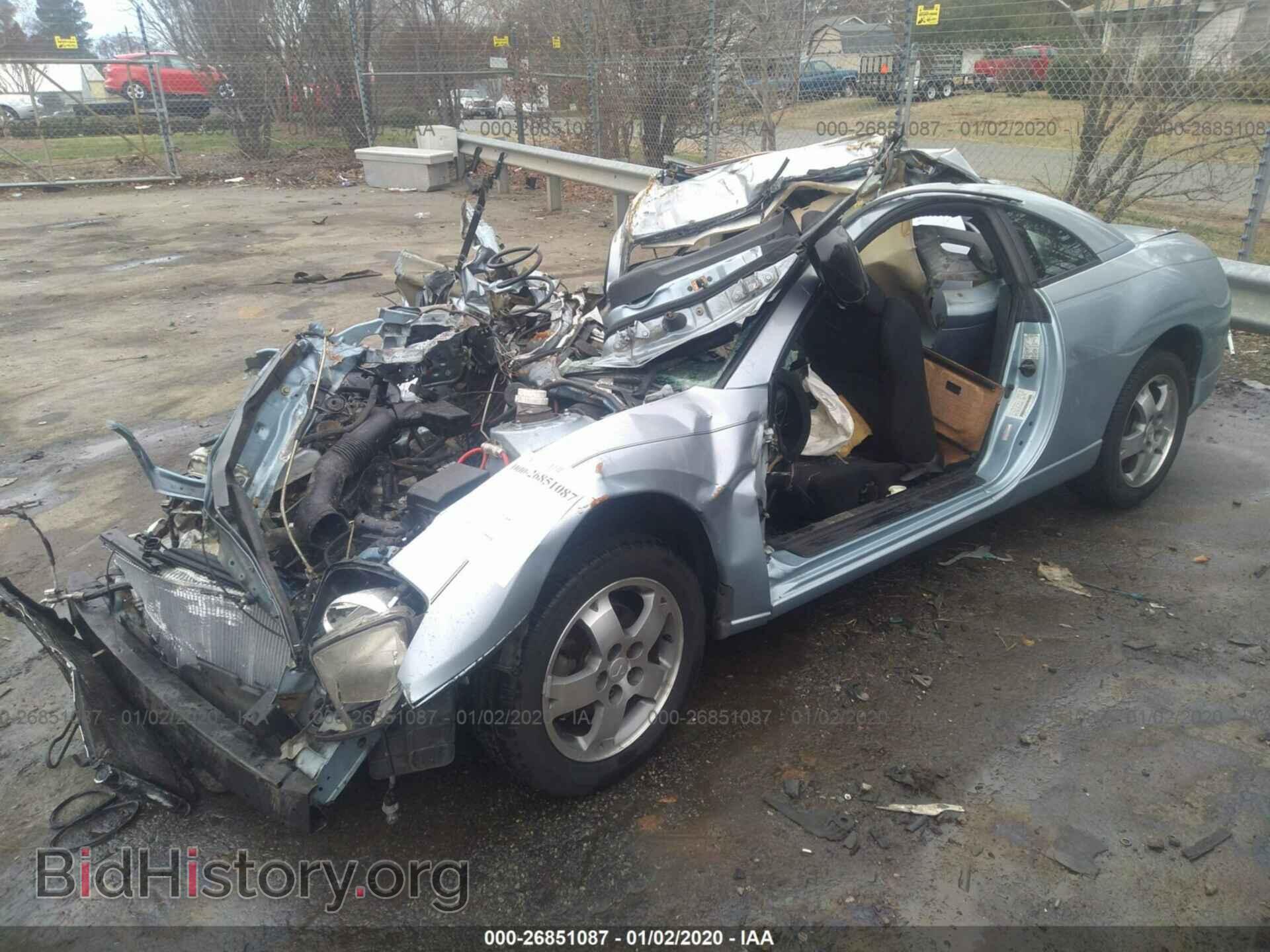 2003 MITSUBISHI ECLIPSE - VIN: 4A3AC44G63E032725 - Фото 2