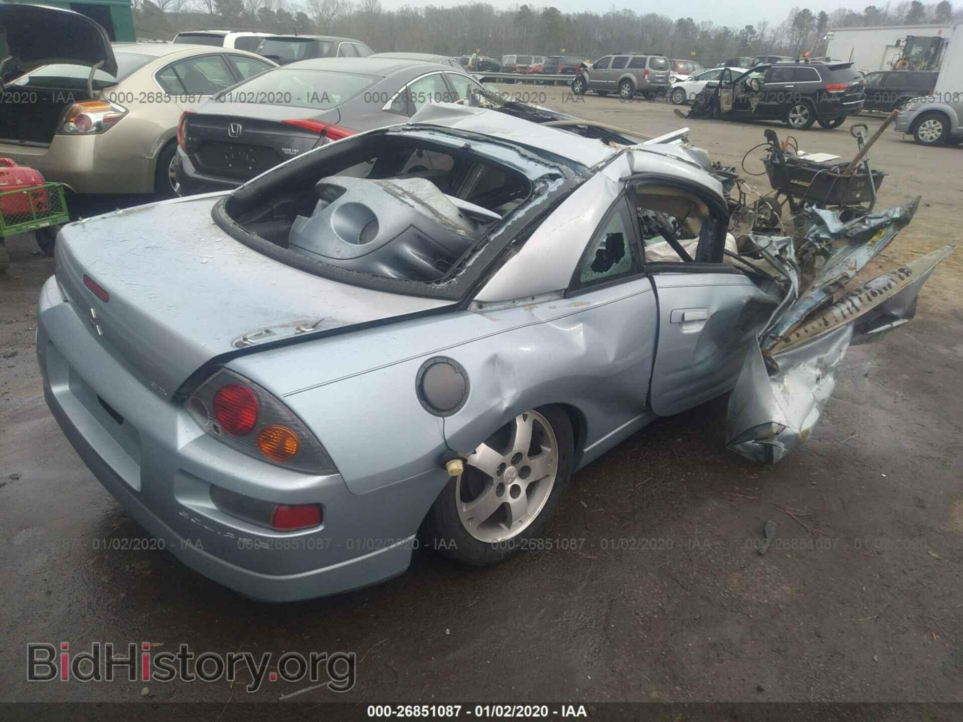 2003 MITSUBISHI ECLIPSE - VIN: 4A3AC44G63E032725 - Фото 4