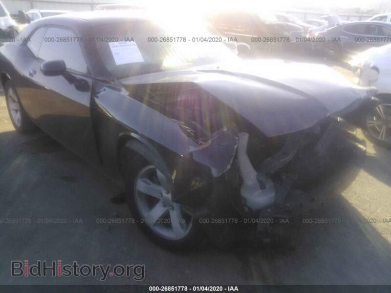 2013 Dodge CHALLENGER SXT (VIN 2C3CDYAG2DH724919) — фото 1 из 10, IAAI, повреждение: передняя часть