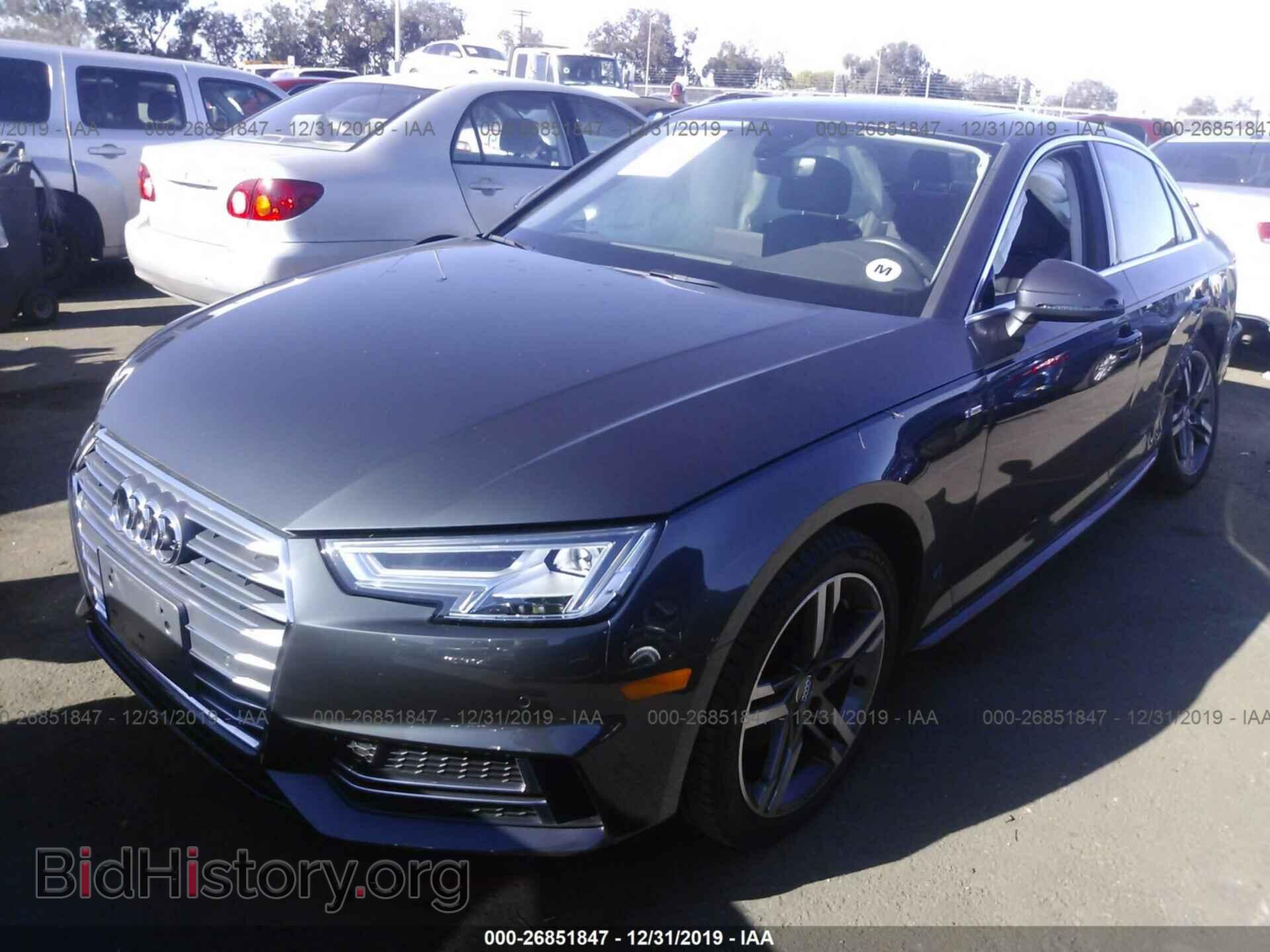 2018 AUDI A4 - VIN: WAULMAF45JN010364 - Фото 2