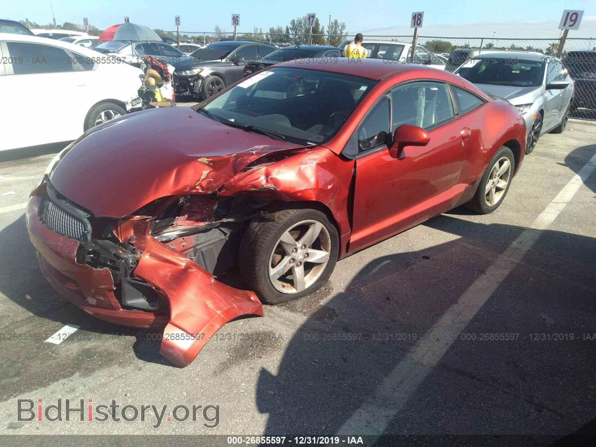 2009 MITSUBISHI ECLIPSE - VIN: 4A3AK24F89E017876 - Photo 2
