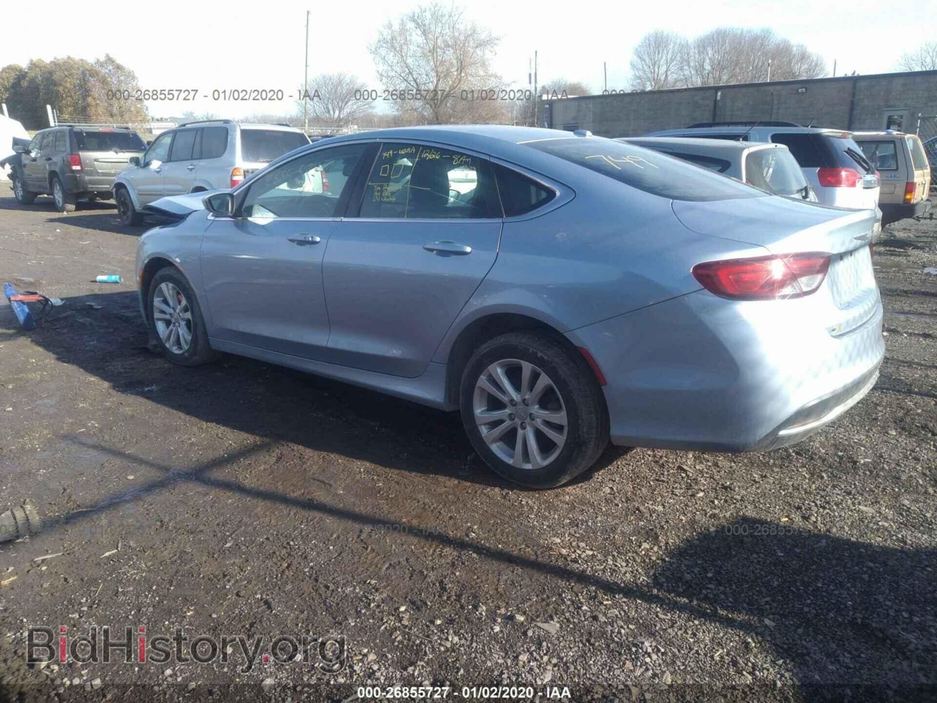 2015 CHRYSLER 200 - VIN: 1C3CCCAB8FN705344 - Фото 3