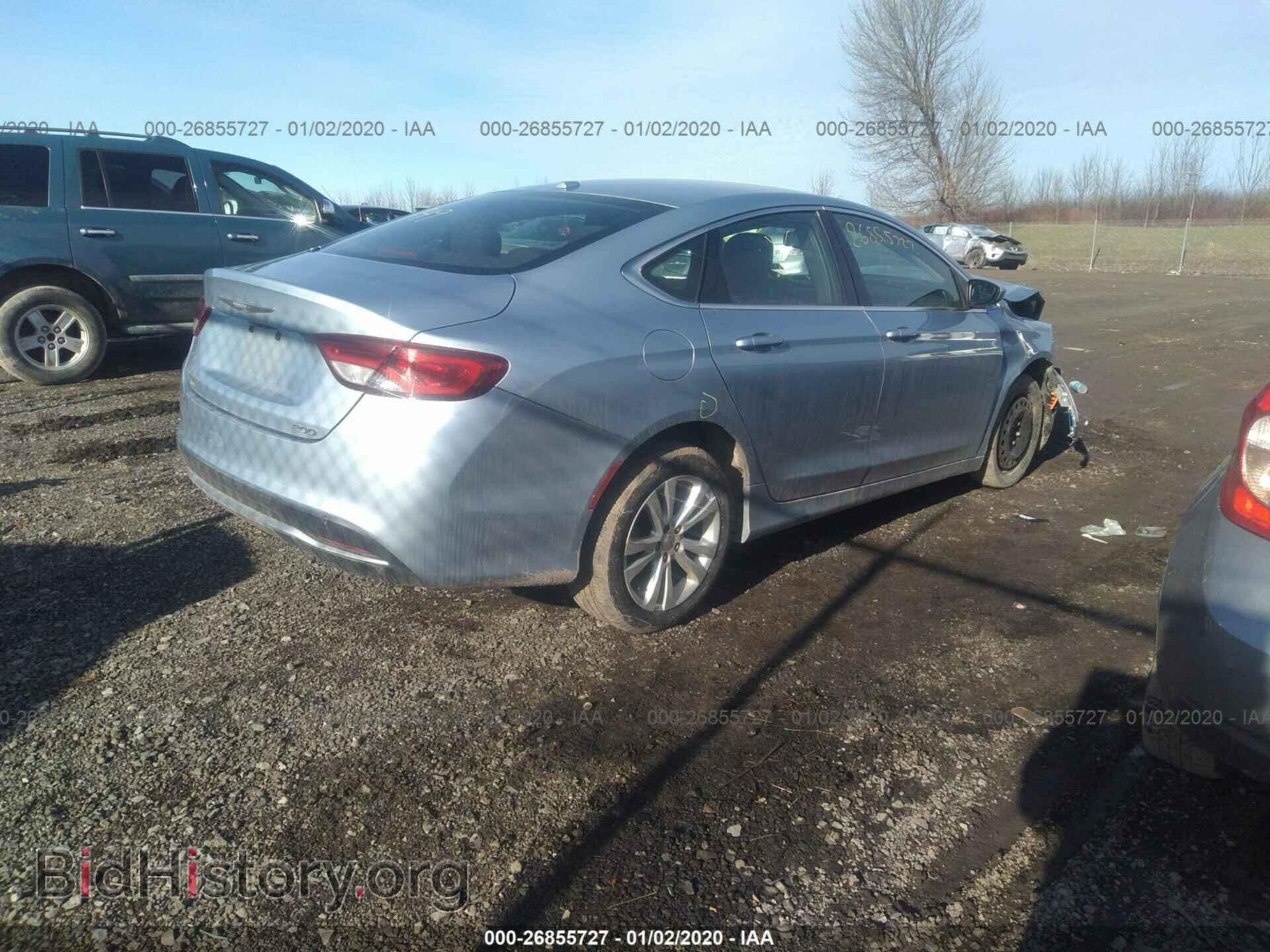 2015 CHRYSLER 200 - VIN: 1C3CCCAB8FN705344 - Фото 4