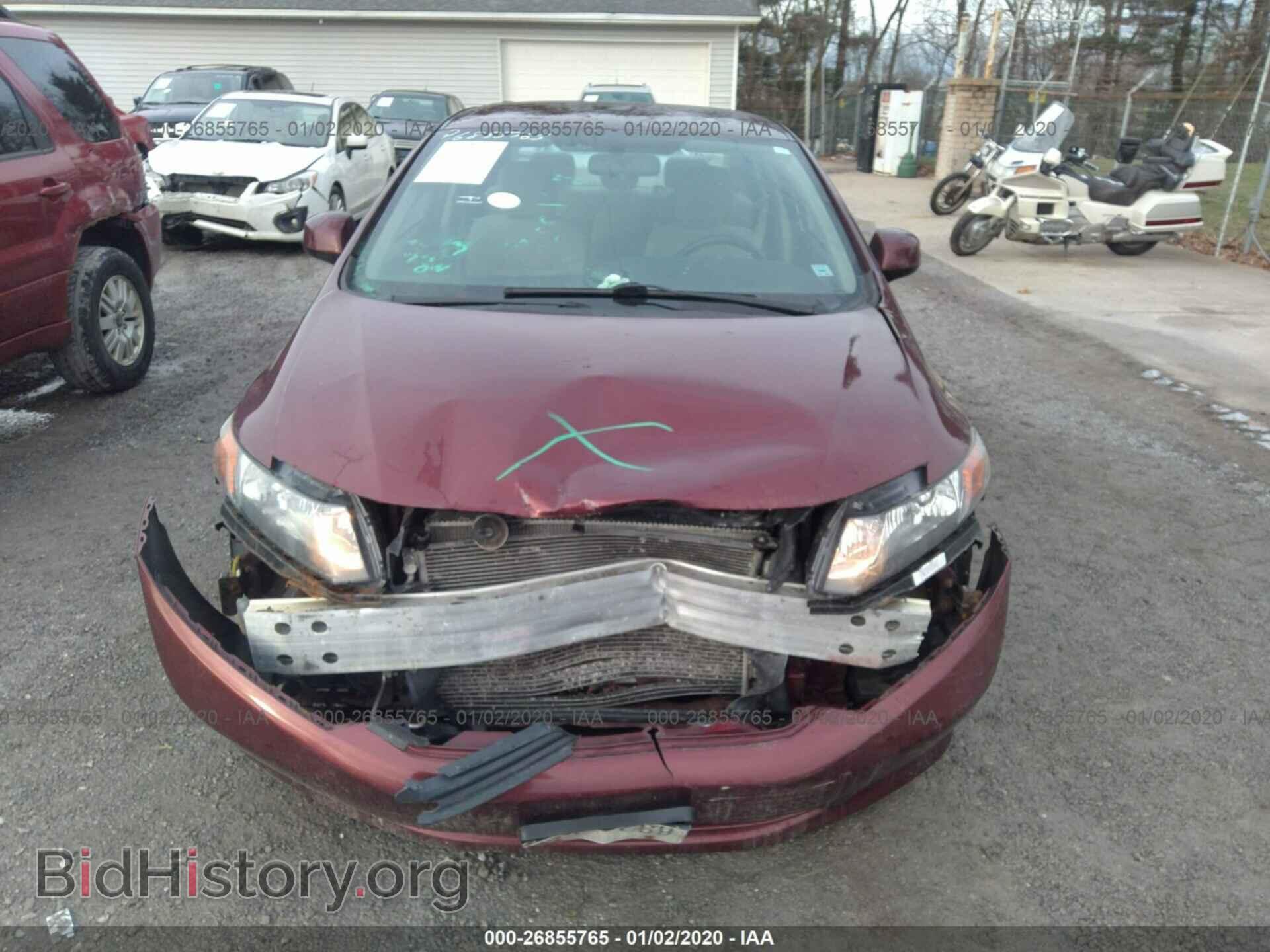 2012 HONDA CIVIC - VIN: 19XFB2F52CE075734 - Фото 6