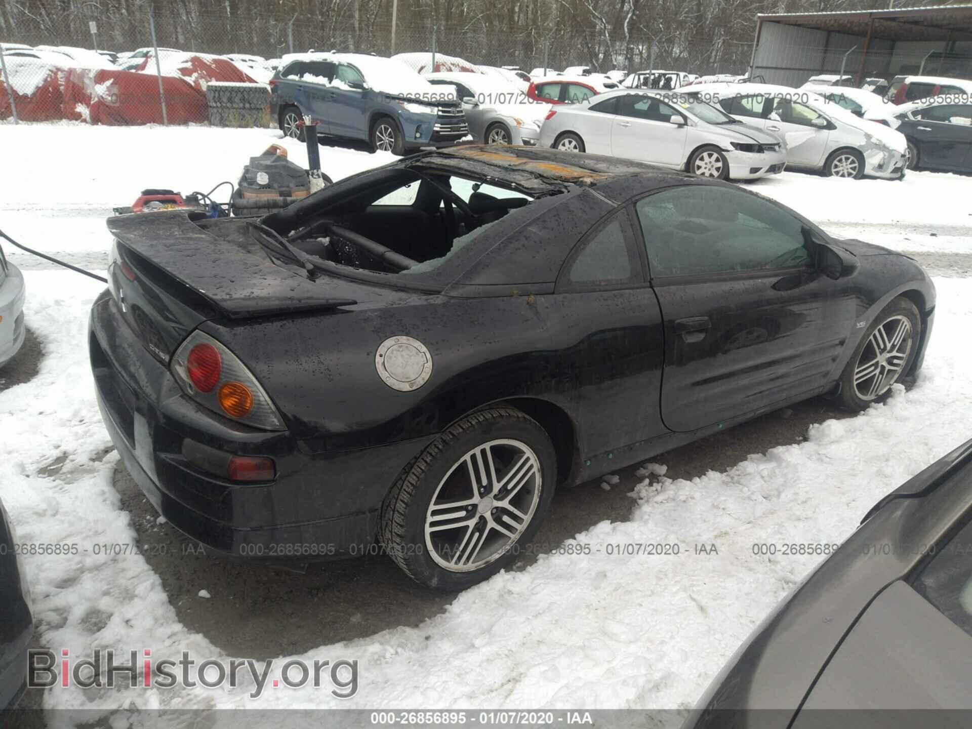 2005 MITSUBISHI ECLIPSE - VIN: 4A3AC74H05E001709 - Фото 4
