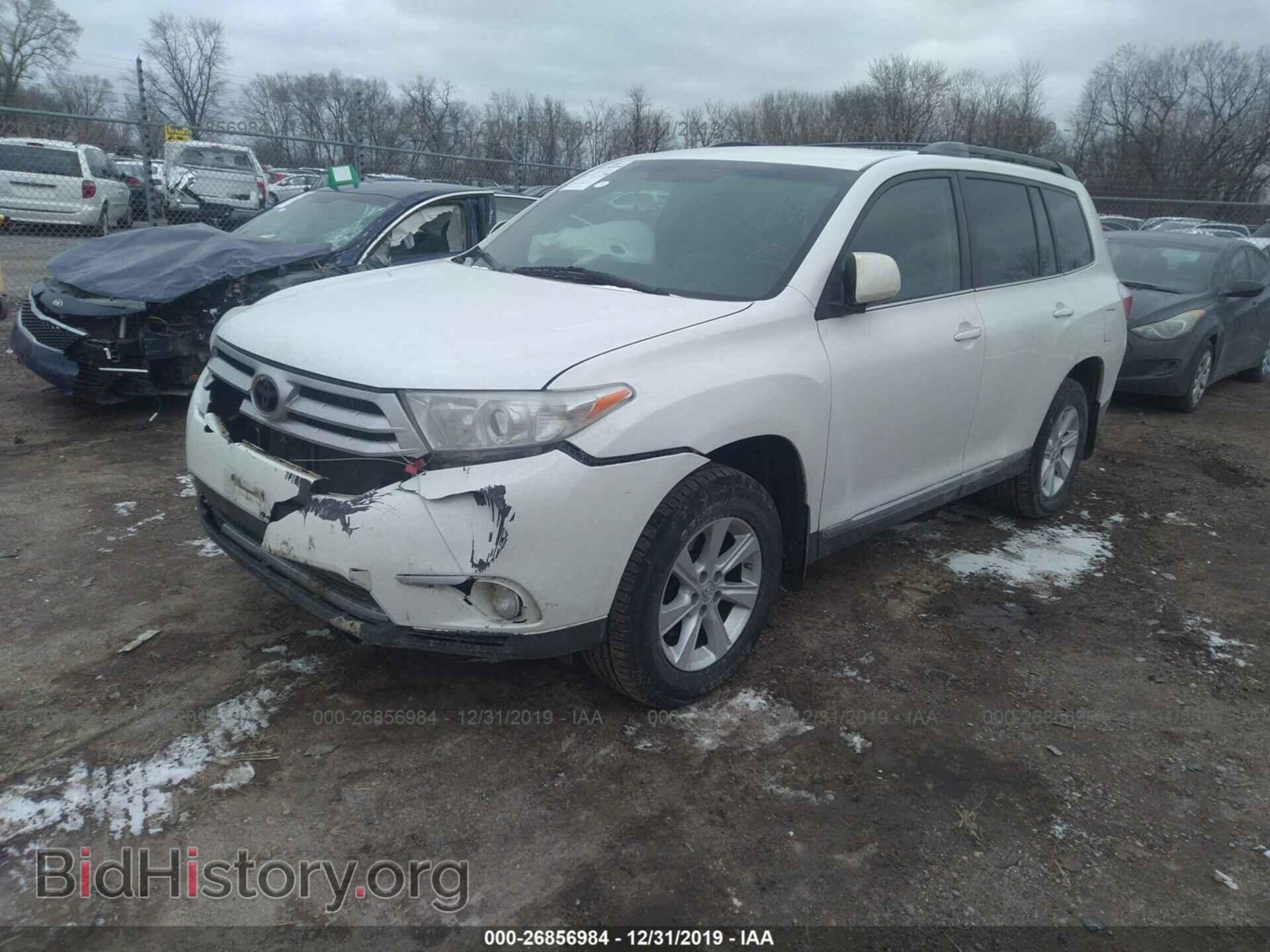 2011 TOYOTA HIGHLANDER - VIN: 5TDBK3EH7BS049246 - Фото 2