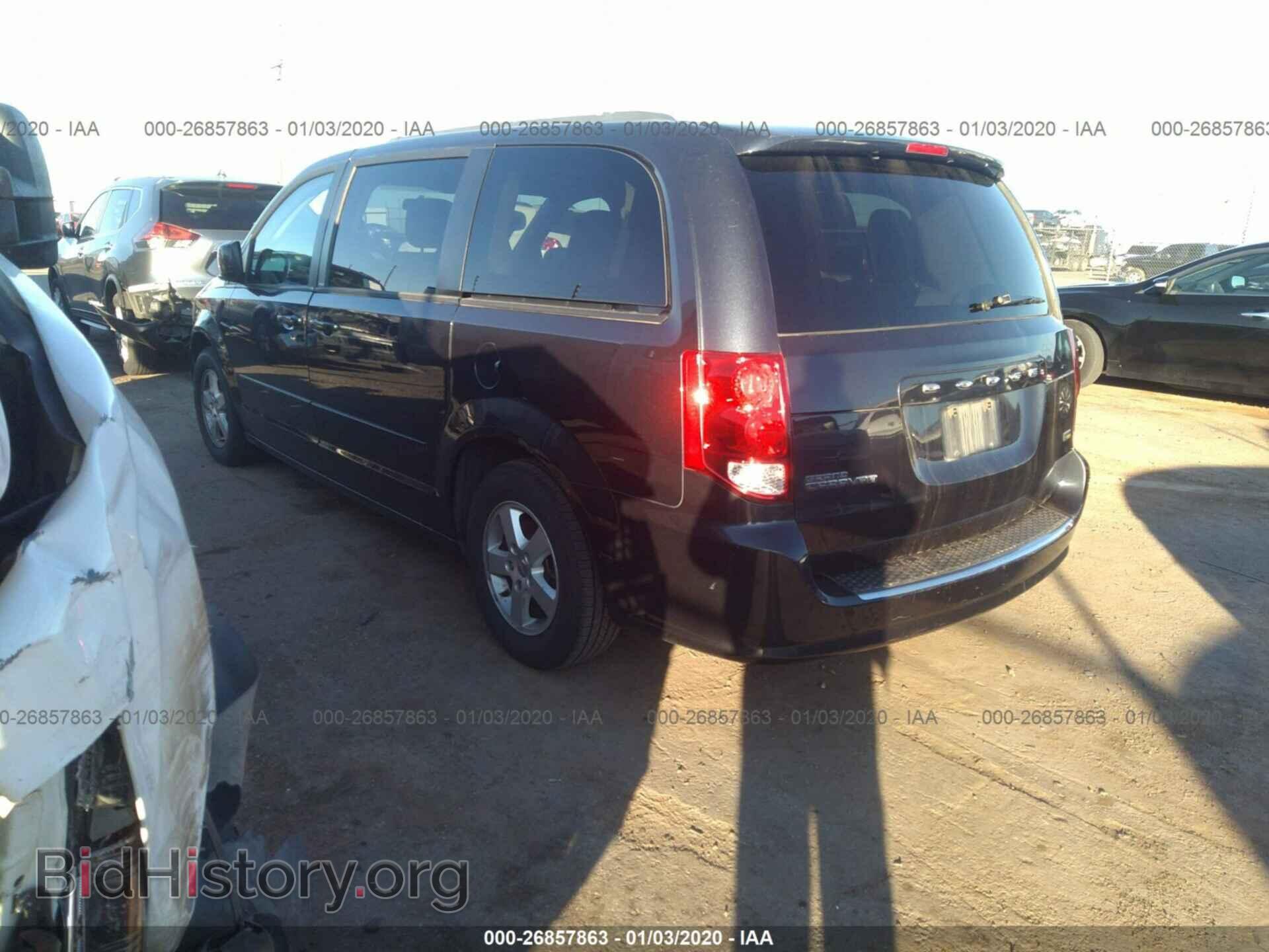 2013 DODGE GRAND CARAVAN - VIN: 2C4RDGCG3DR590803 - Фото 3