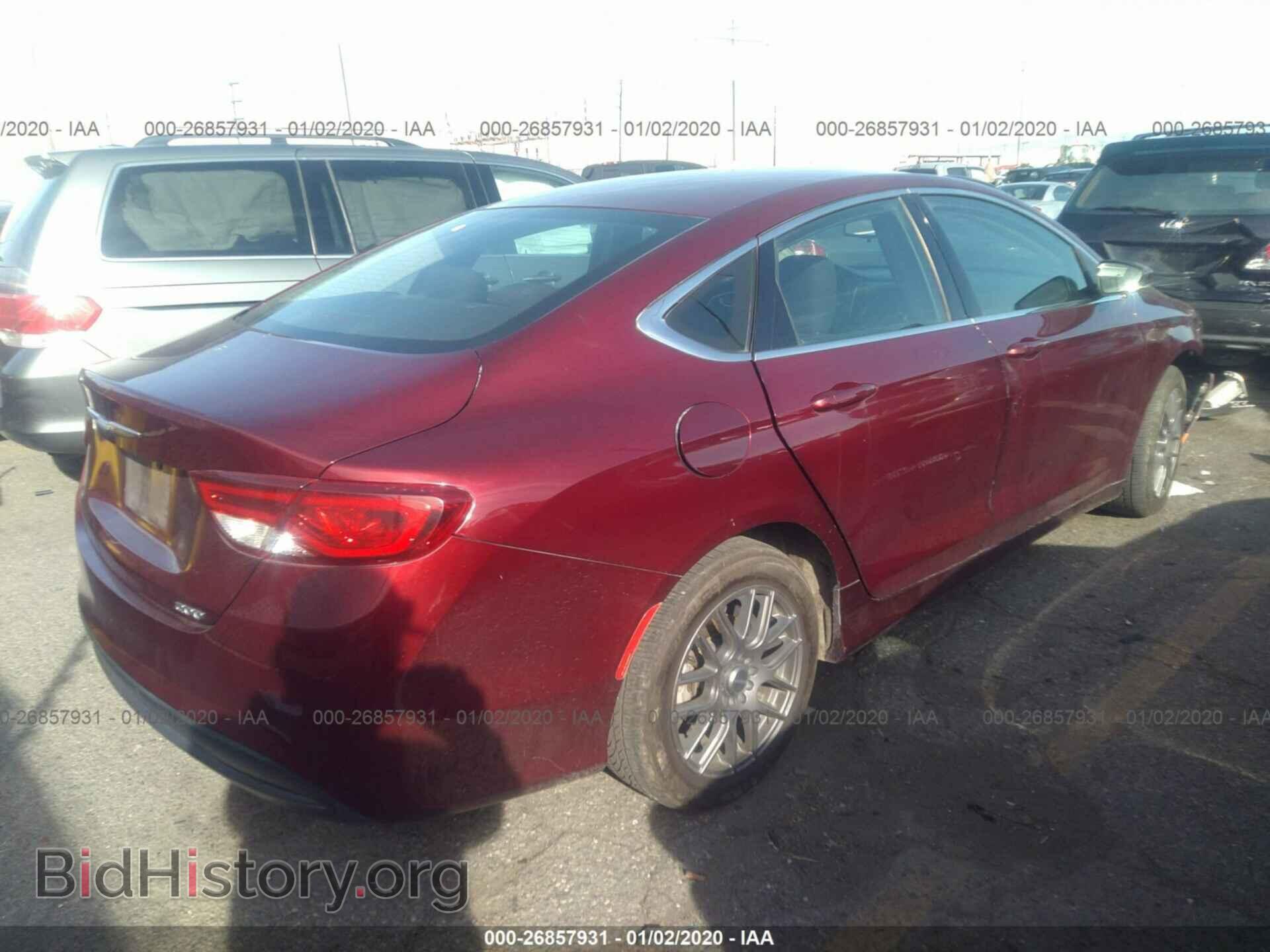 2015 CHRYSLER 200 - VIN: 1C3CCCFB3FN654005 - Фото 4