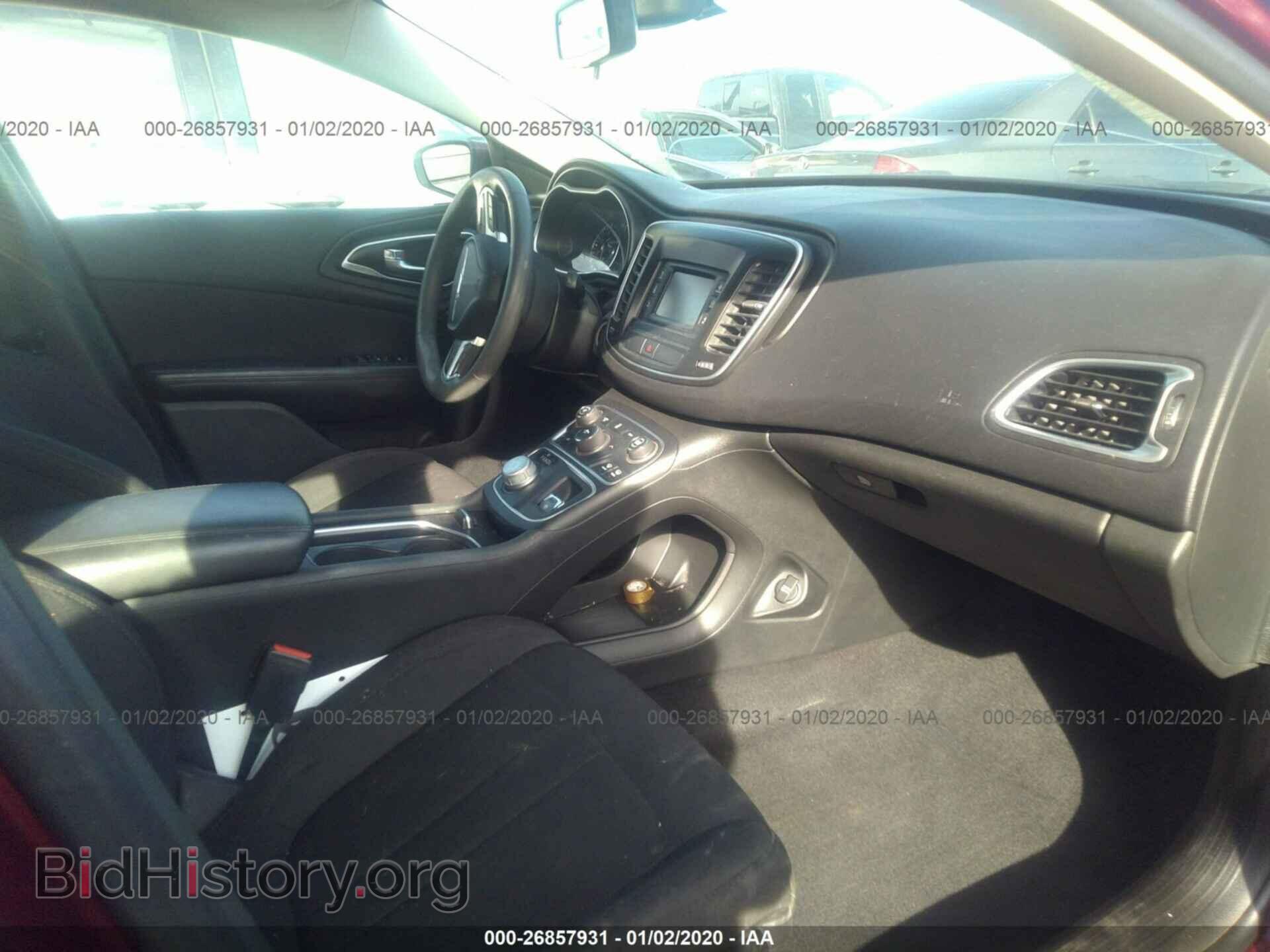 2015 CHRYSLER 200 - VIN: 1C3CCCFB3FN654005 - Фото 5