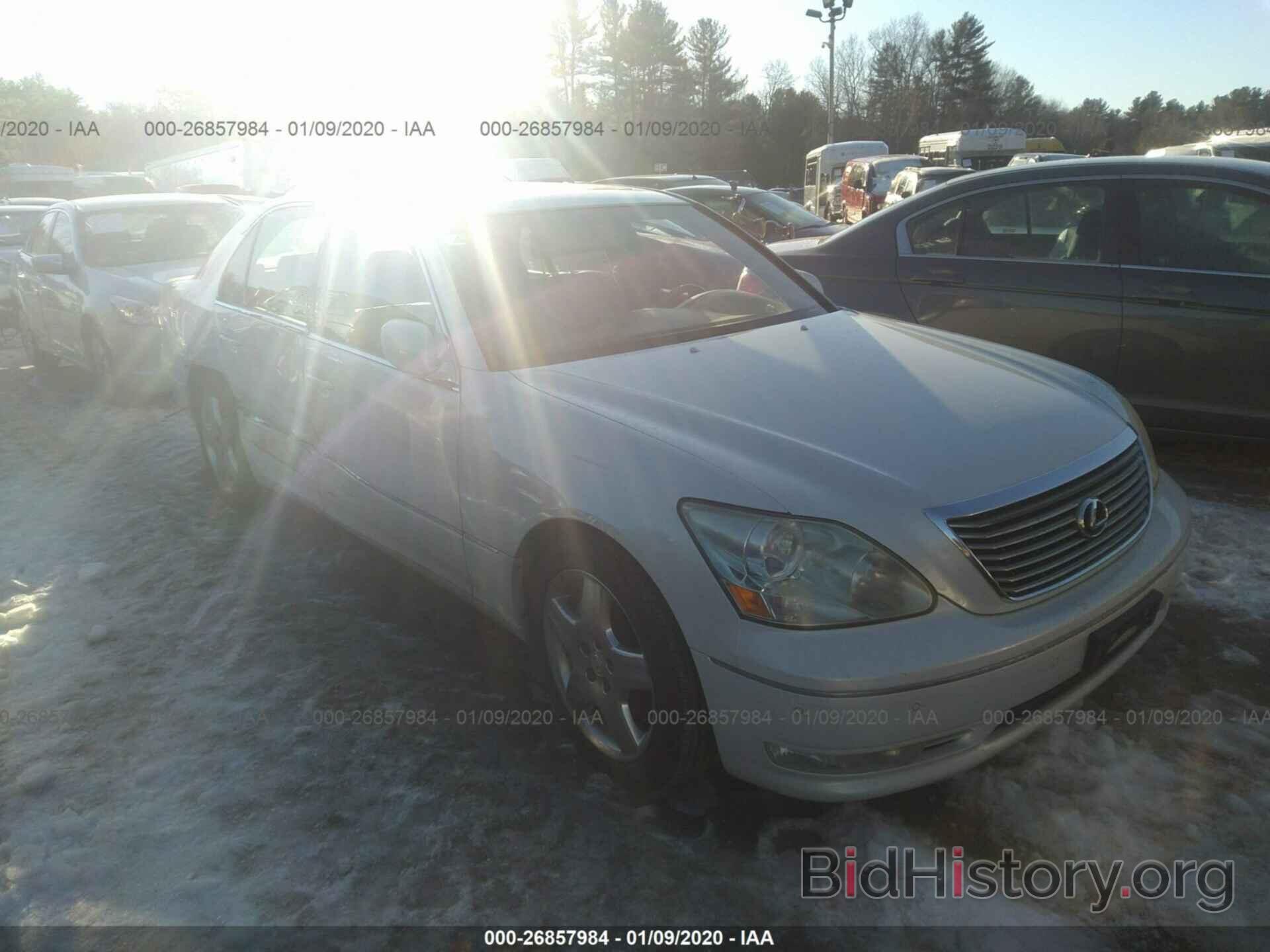 Photo JTHBN36F055021740 - LEXUS LS 2005