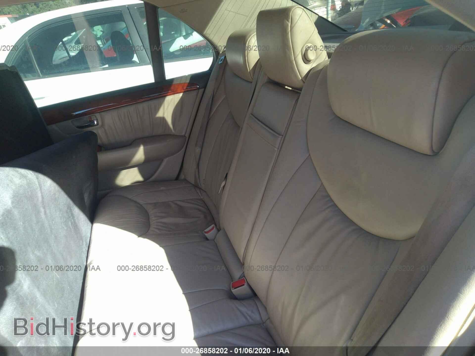 2002 LEXUS LS - VIN: JTHBN30FX20072065 - Фото 8