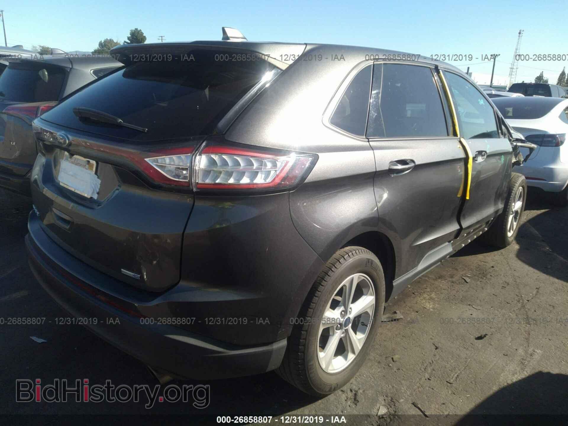 2016 FORD EDGE - VIN: 2FMPK4G97GBC00737 - Фото 4