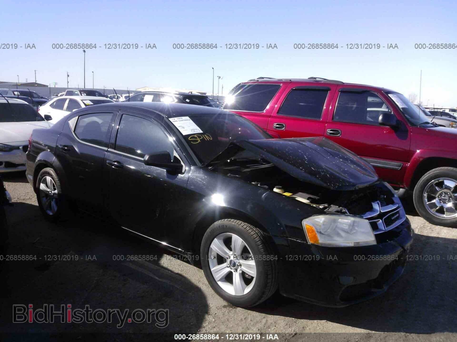 Photo 1C3CDZAB0DN677441 - DODGE AVENGER 2013