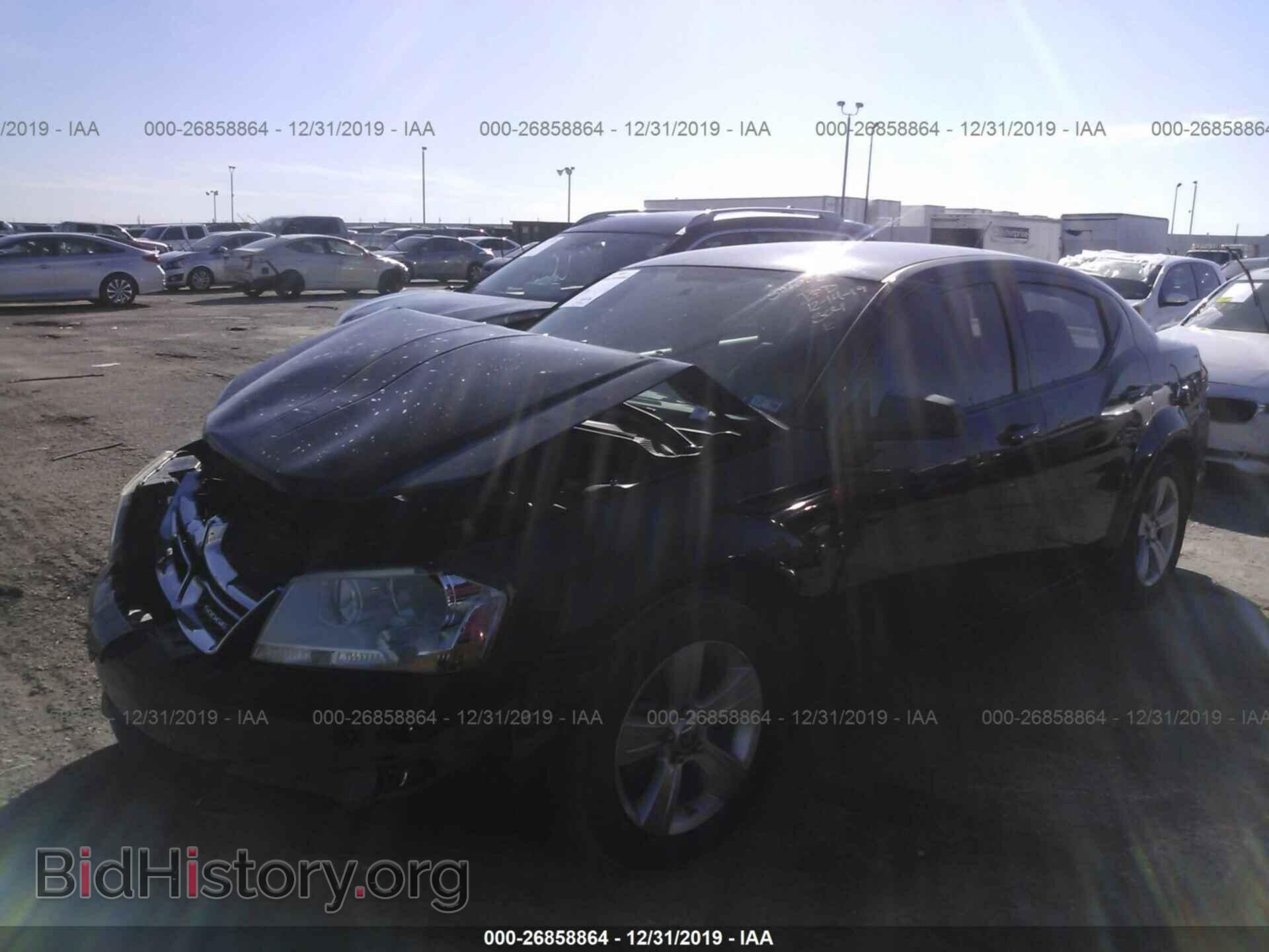 2013 DODGE AVENGER - VIN: 1C3CDZAB0DN677441 - Фото 2