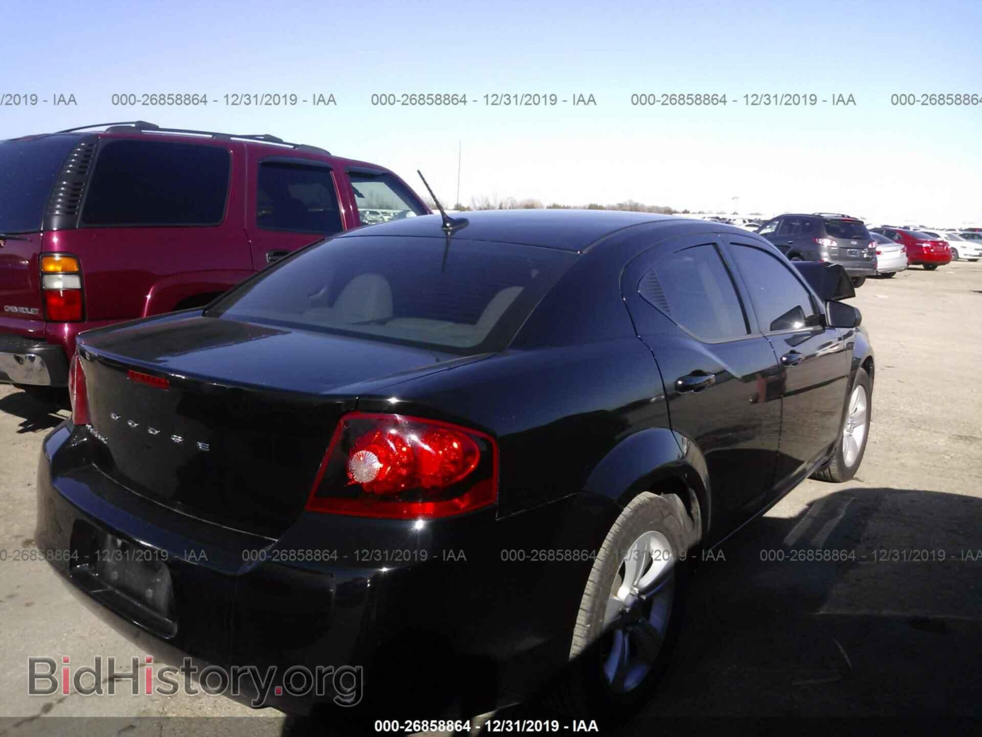 2013 DODGE AVENGER - VIN: 1C3CDZAB0DN677441 - Фото 4