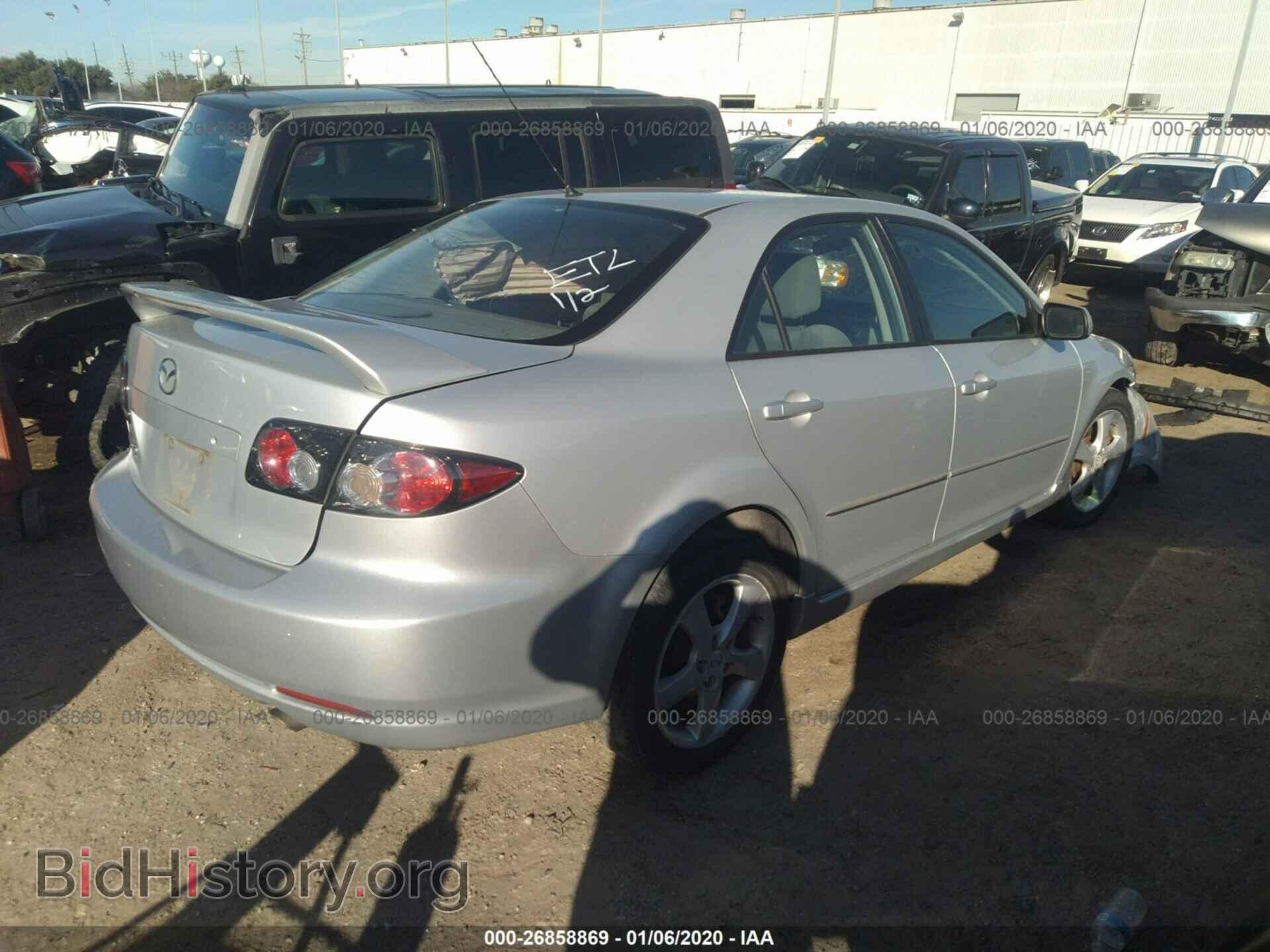 2008 MAZDA 6 - VIN: 1YVHP80C985M44350 - Фото 4