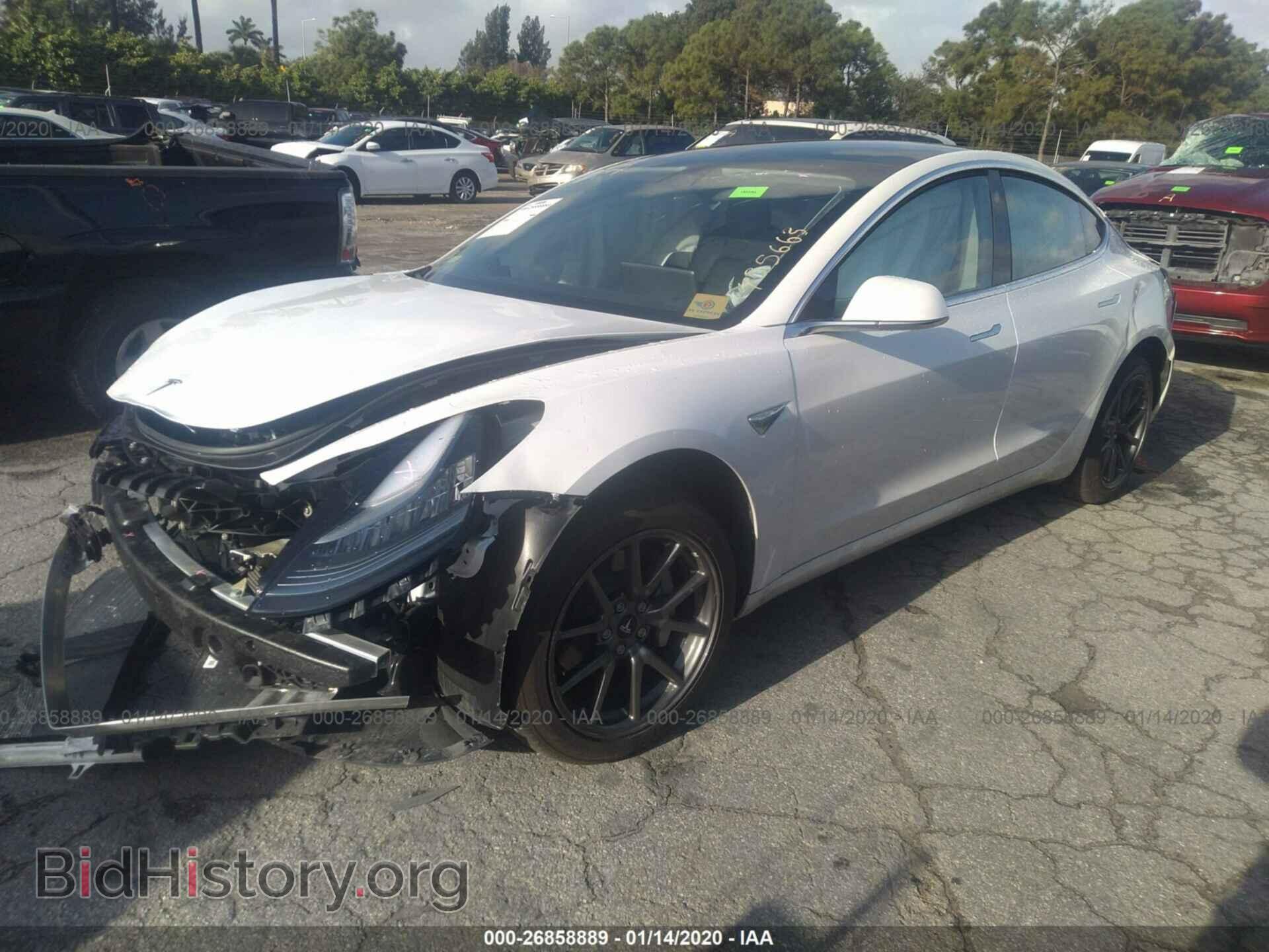 2019 TESLA MODEL 3 - VIN: 5YJ3E1EA4KF435663 - Photo 2