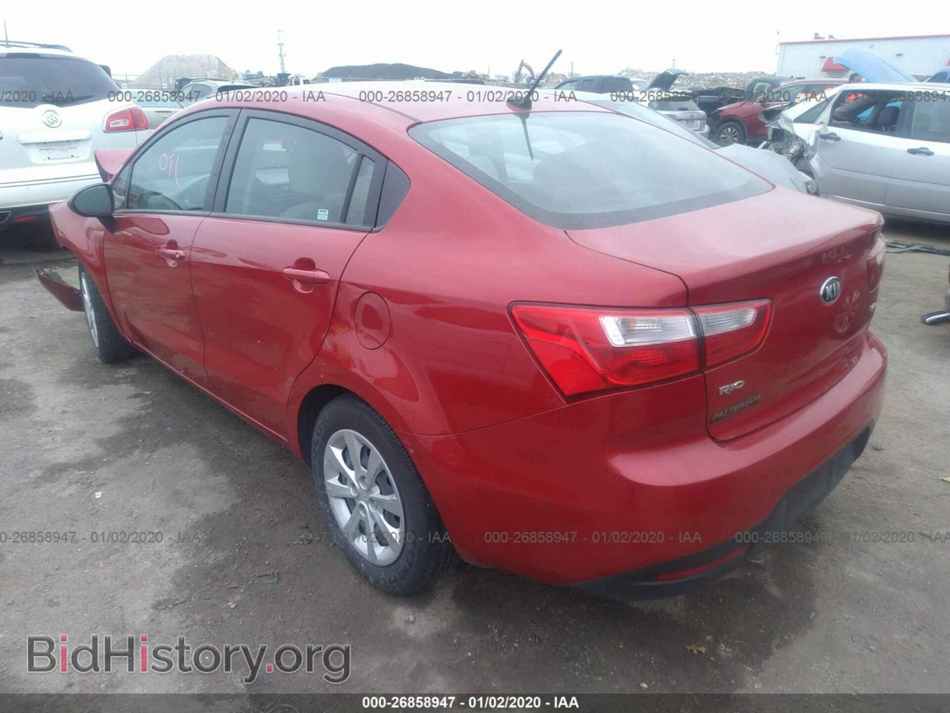 2015 KIA RIO - VIN: KNADM4A32F6433764 - Фото 3