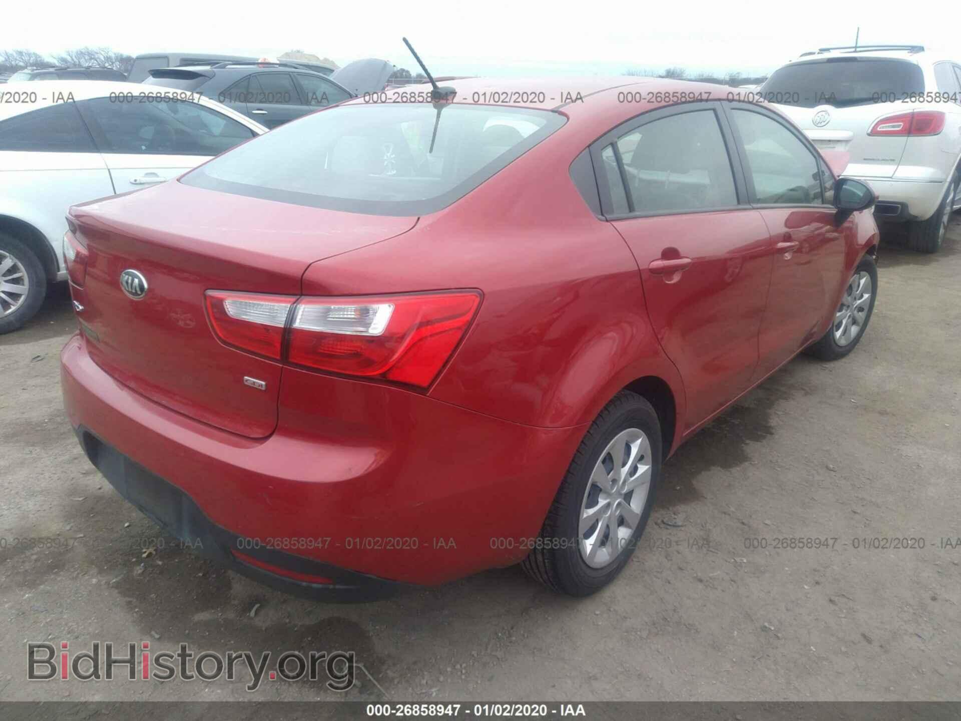 2015 KIA RIO - VIN: KNADM4A32F6433764 - Фото 4