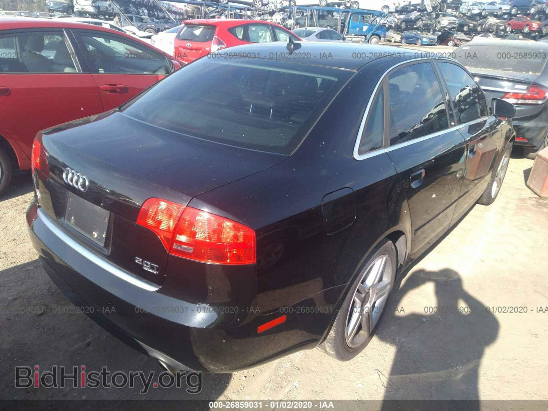 2007 AUDI A4 - VIN: WAUDF78EX7A229151 - Photo 4