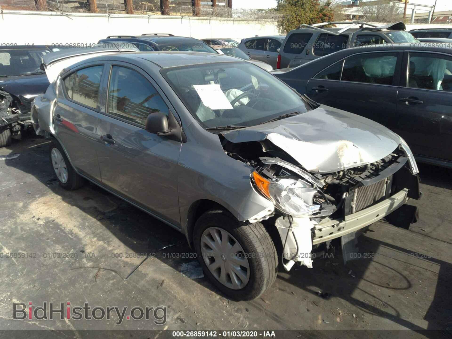 Photo 3N1CN7AP1EL861123 - NISSAN VERSA 2014