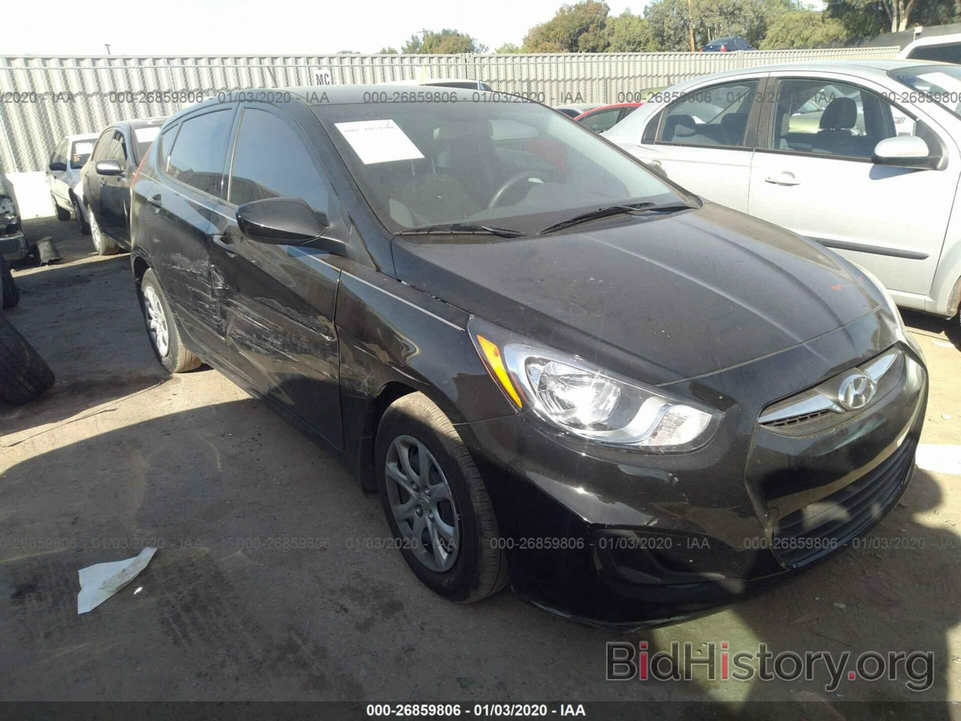 Photo KMHCT5AE7EU188359 - HYUNDAI ACCENT 2014