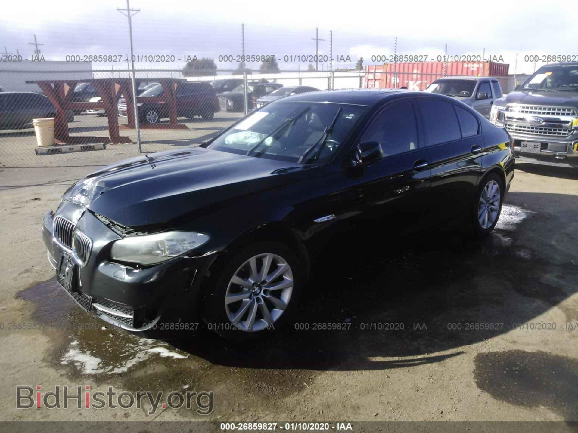 2012 BMW 528 - VIN: WBAXG5C54CDW24201 - Фото 2