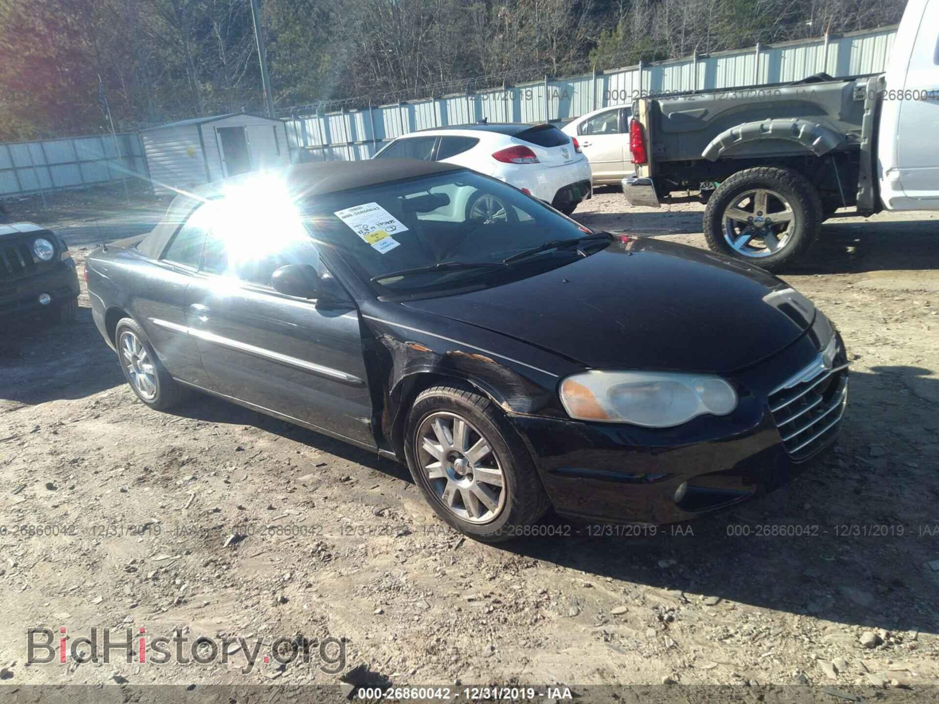 Photo 1C3EL65RX4N162951 - CHRYSLER SEBRING 2004