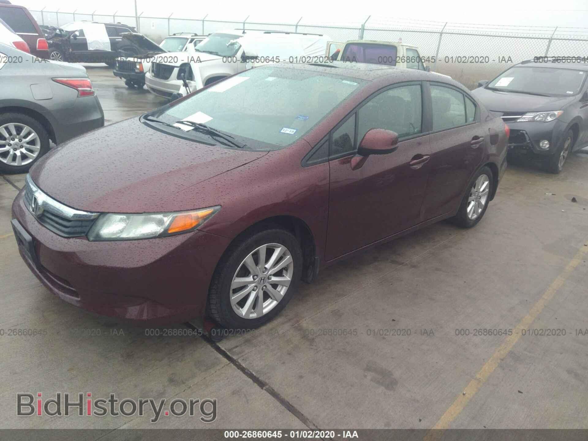 2012 HONDA CIVIC - VIN: 19XFB2F87CE334258 - Photo 2