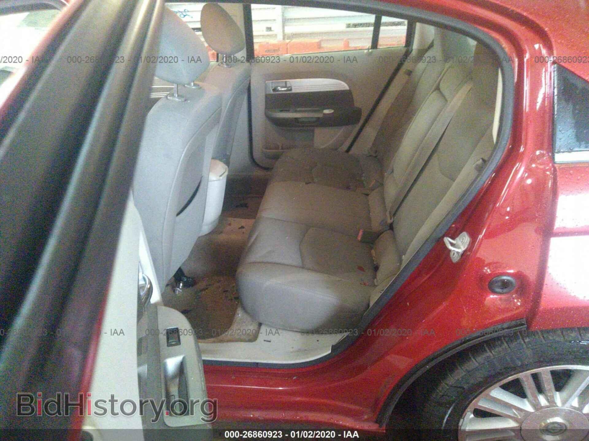 2007 CHRYSLER SEBRING - VIN: 1C3LC56K57N533392 - Фото 8