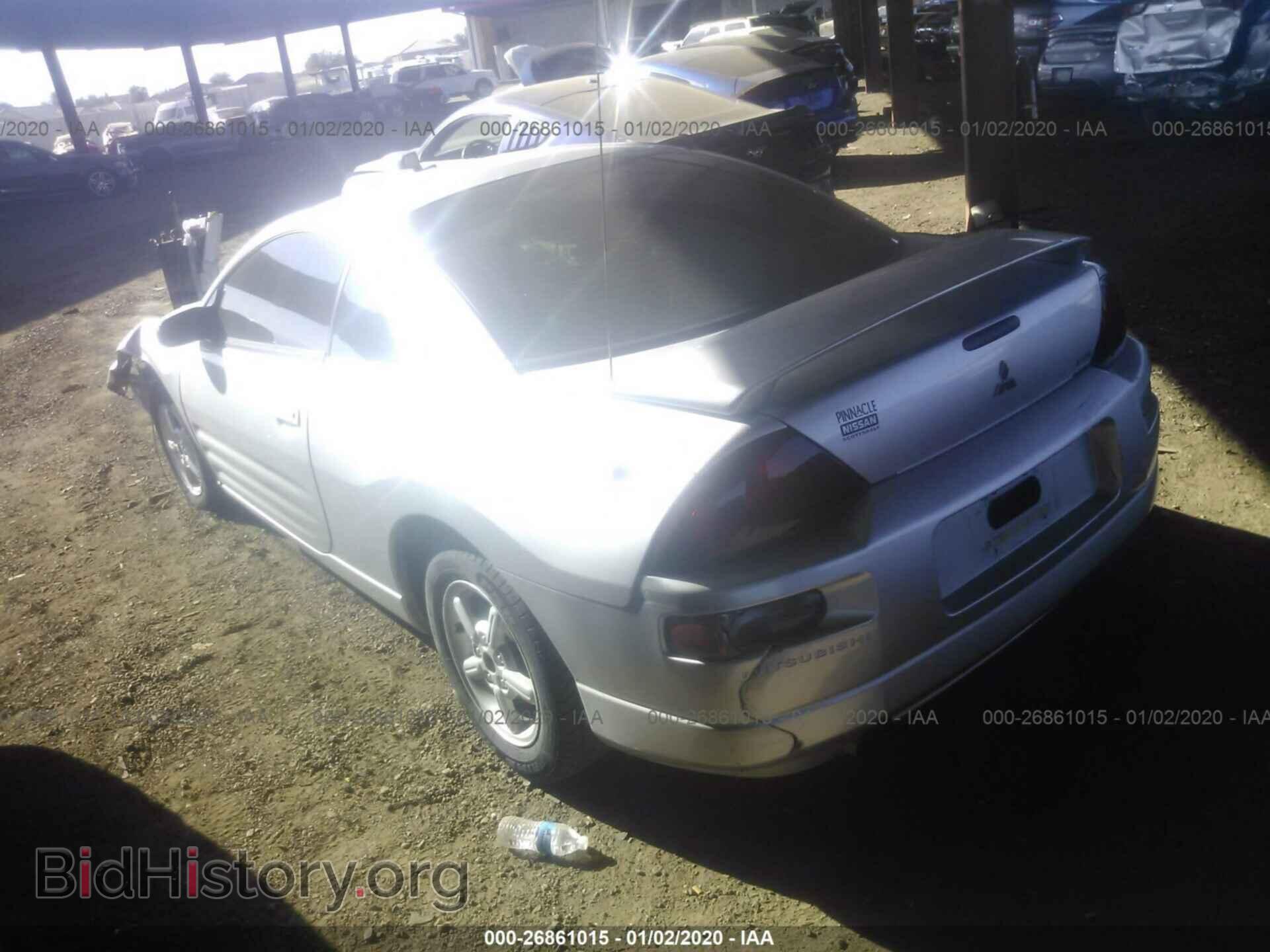 2000 MITSUBISHI ECLIPSE - VIN: 4A3AC34G5YE085191 - Фото 3