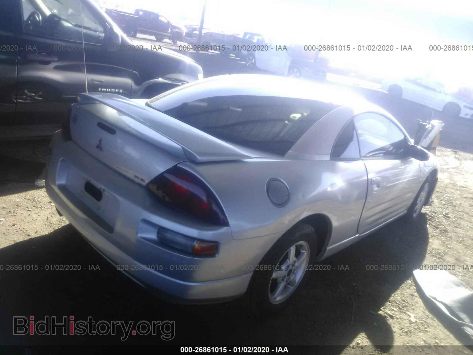 2000 MITSUBISHI ECLIPSE - VIN: 4A3AC34G5YE085191 - Фото 4