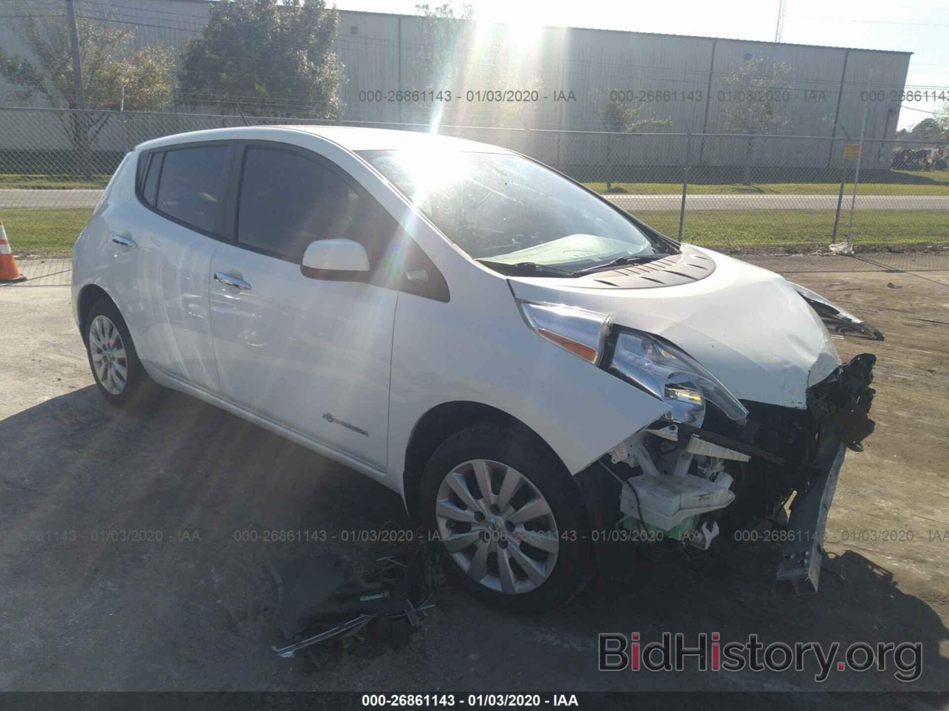 Photo 1N4AZ0CP1FC308004 - NISSAN LEAF 2015