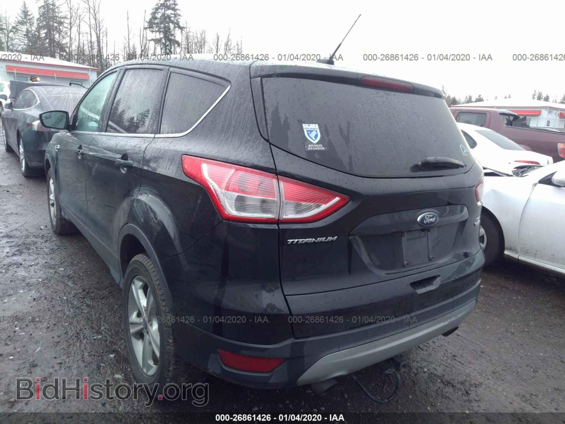 2014 FORD ESCAPE - VIN: 1FMCU9G97EUA23152 - Фото 3